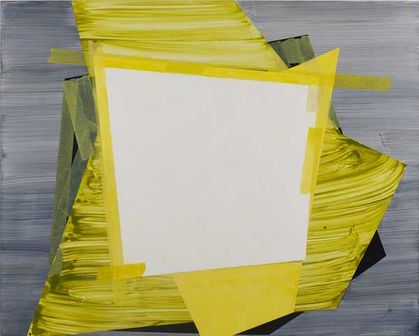 Untitled, acrylic on board 48x60", 122x153cm 