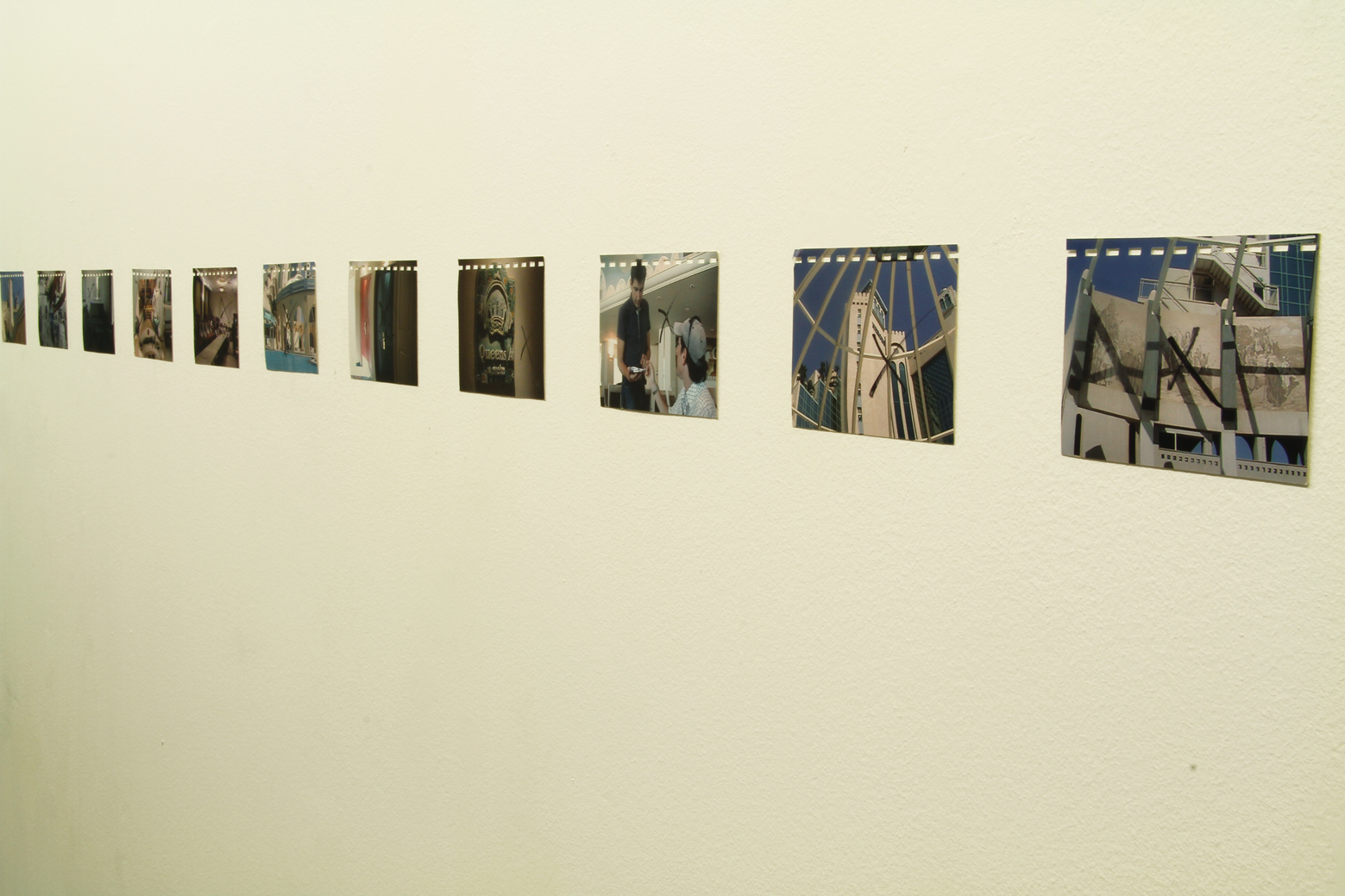 Herods Forum, 2014, 34 found photos, 15/10 cm each