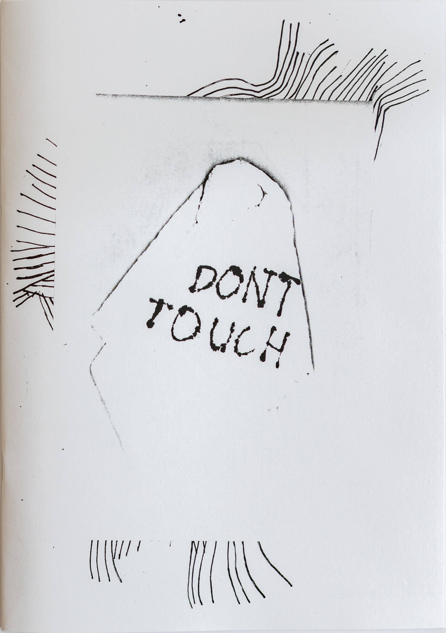 Poems in Prints / Dragotin Kette, zine, photocopy on paper, A4, 2023