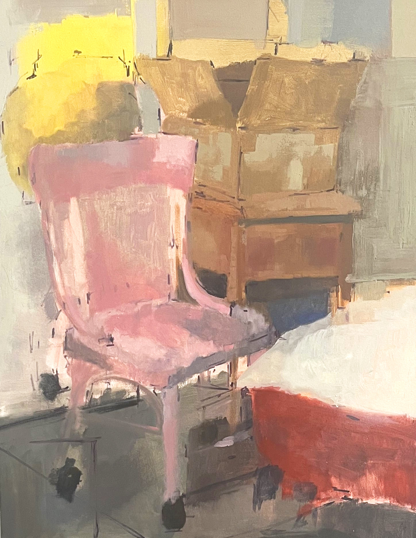 The Old Man's Corner Oil on Canvas, 2024, 36 x 40