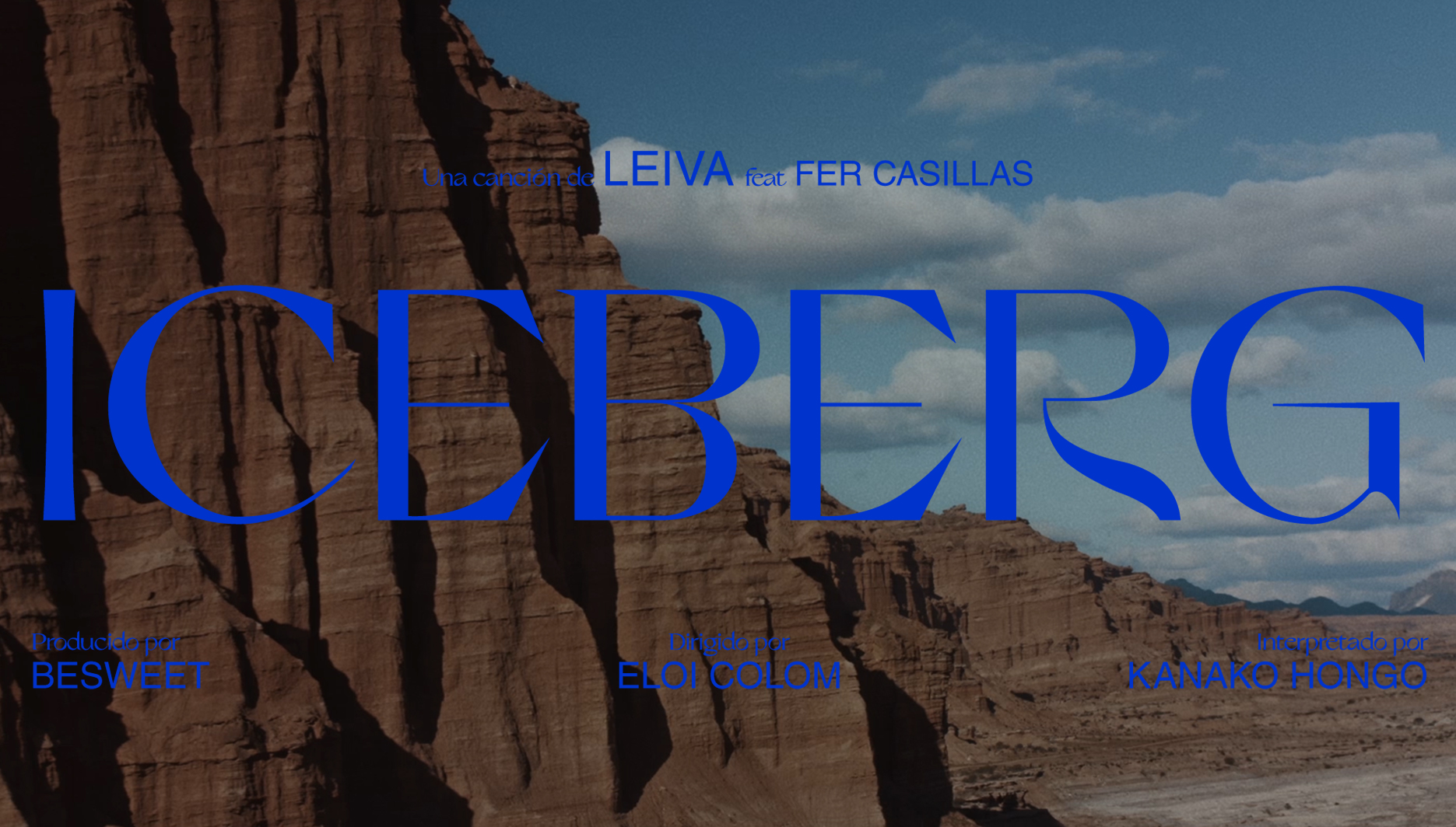 Leiva Iceberg Title Design