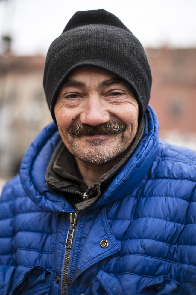 salesman at Dolac, 2015