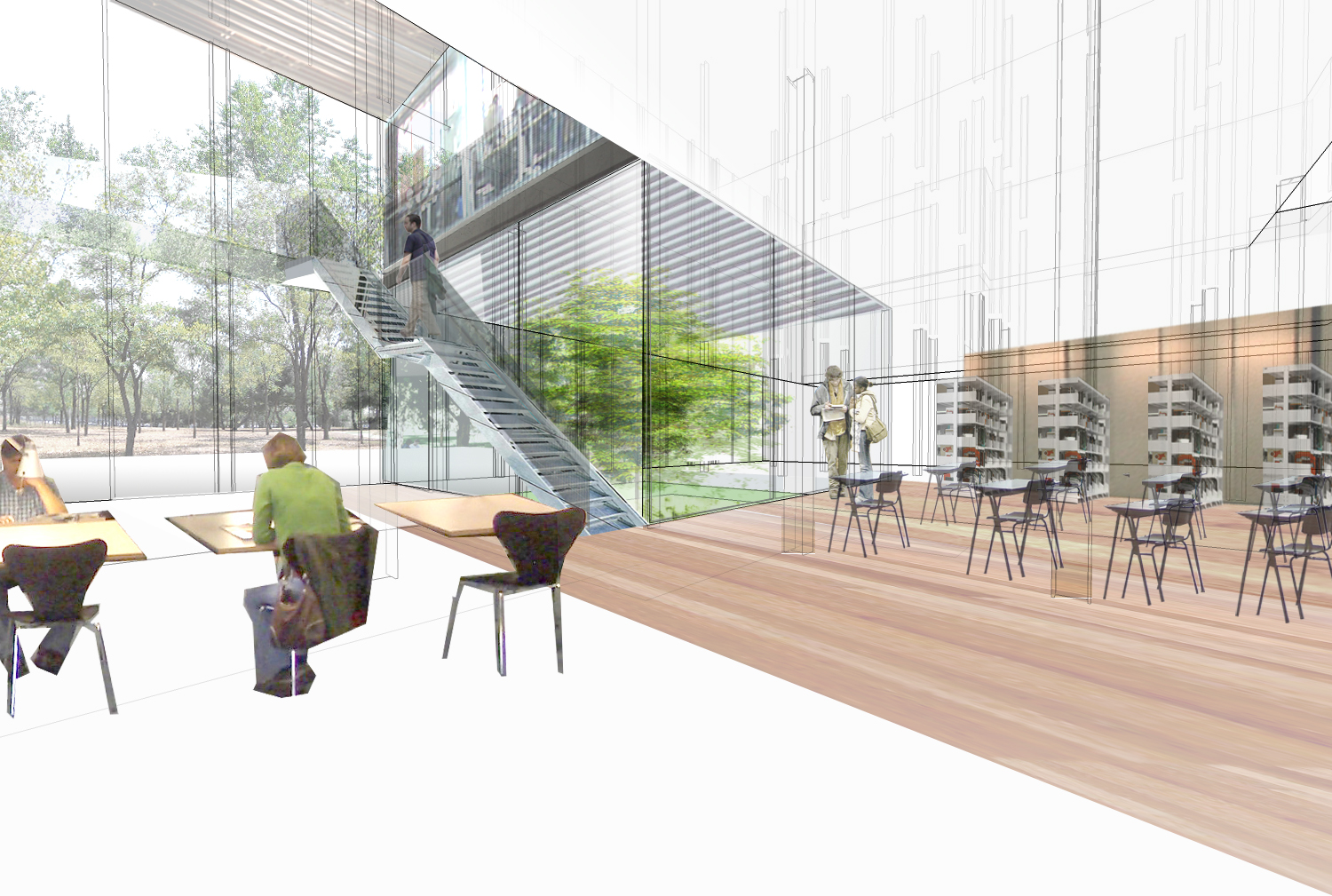 UPM biblioteca_HABITABLE studio