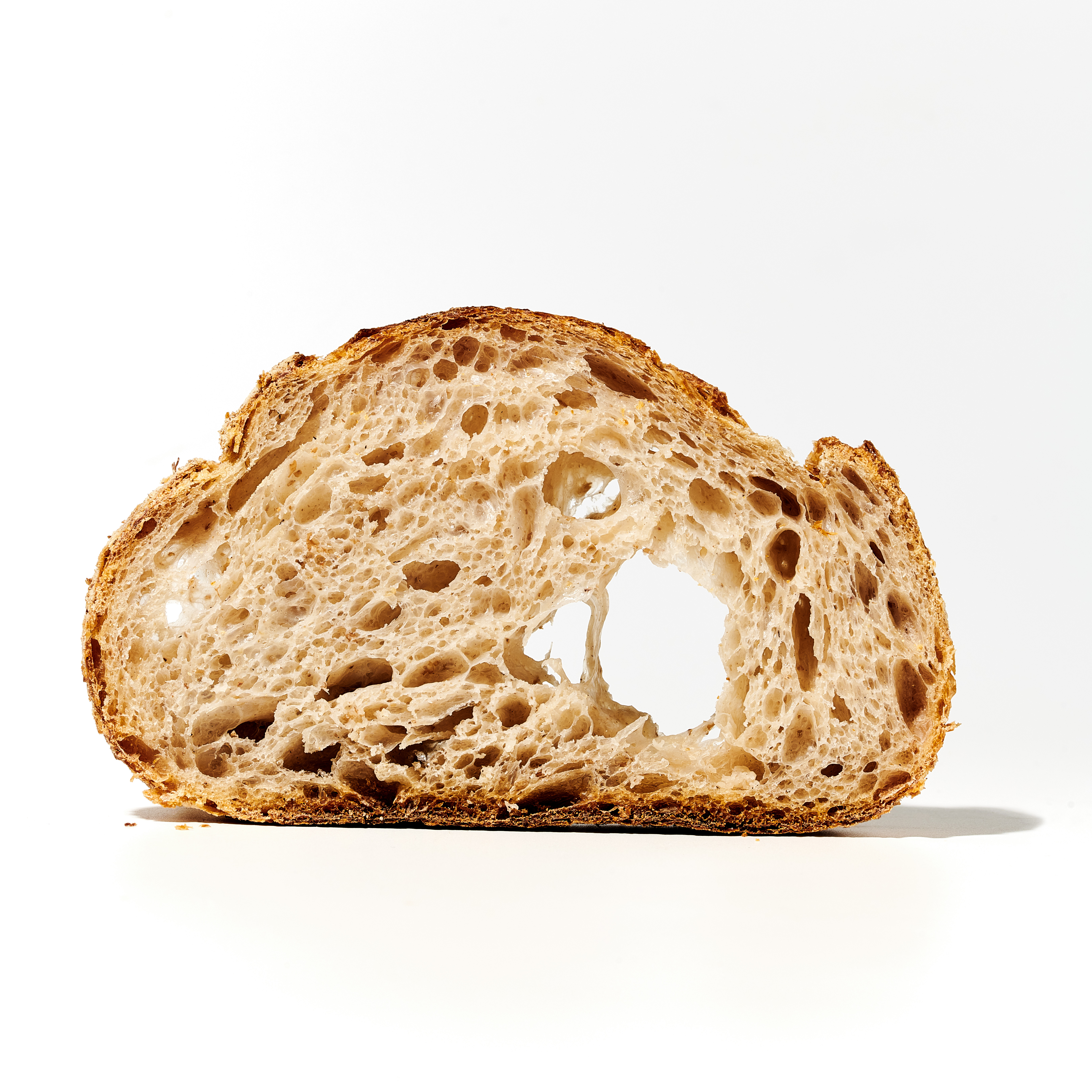 simple food photography on white