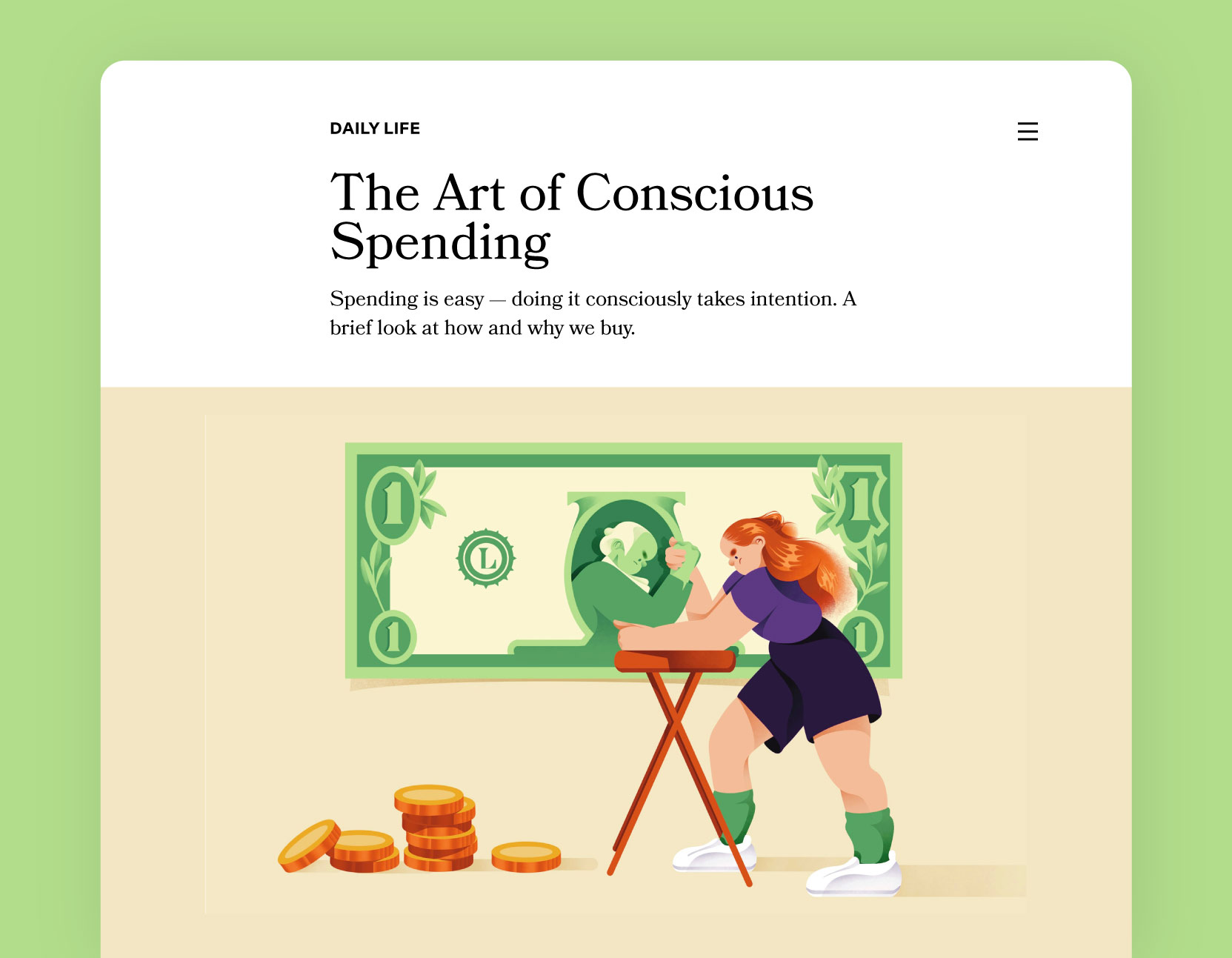 The Art of Conscious Spending