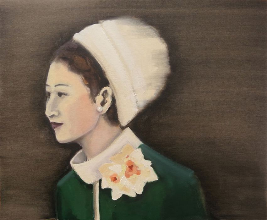 Empress IIOil on canvas on board, 50 x 60 cm.