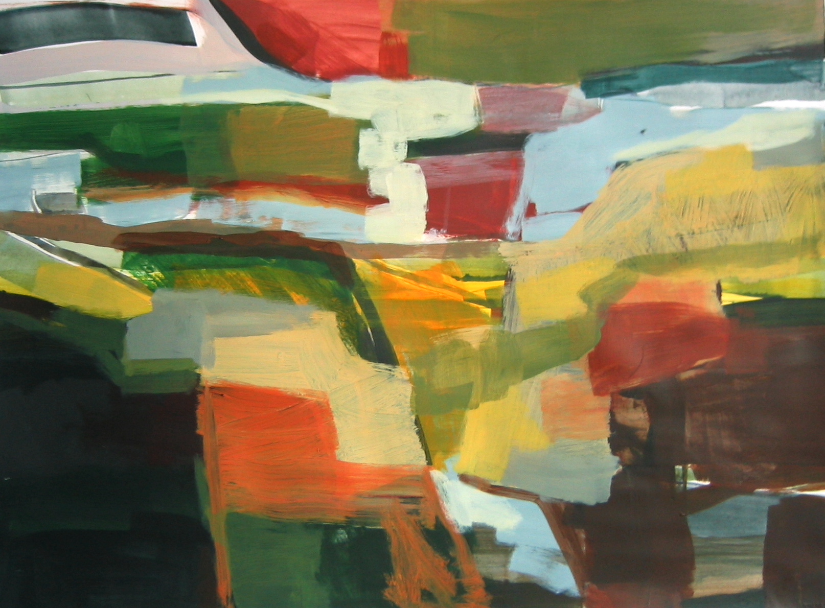 everything next to me and close to you 55x76cm 2005