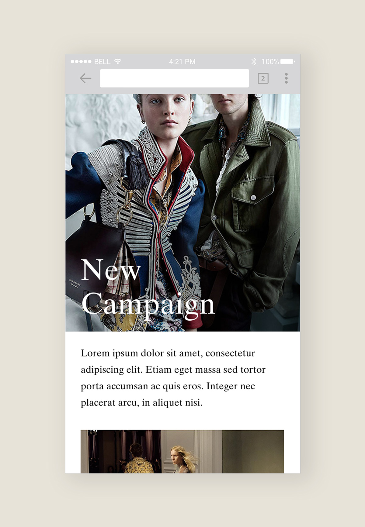 Burberry shop ux designer