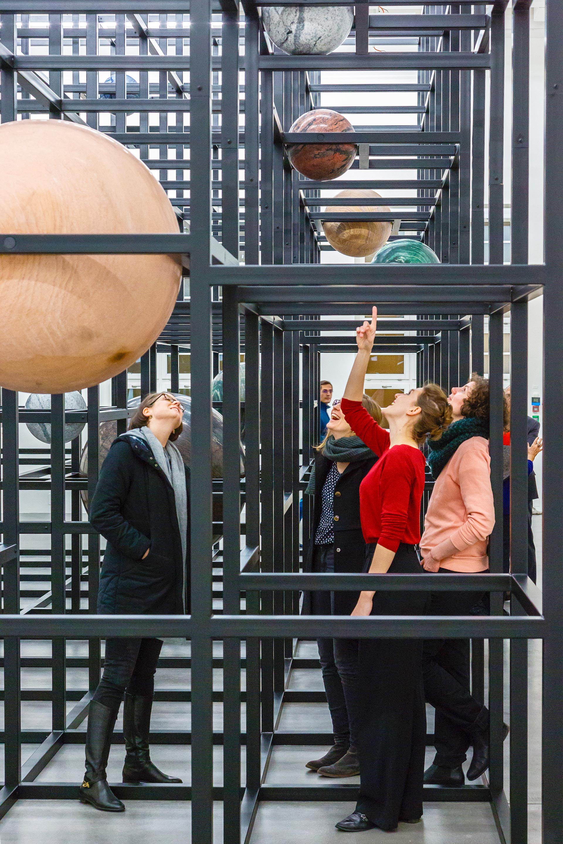 Visiteur, Alicia Kwade, 2018.