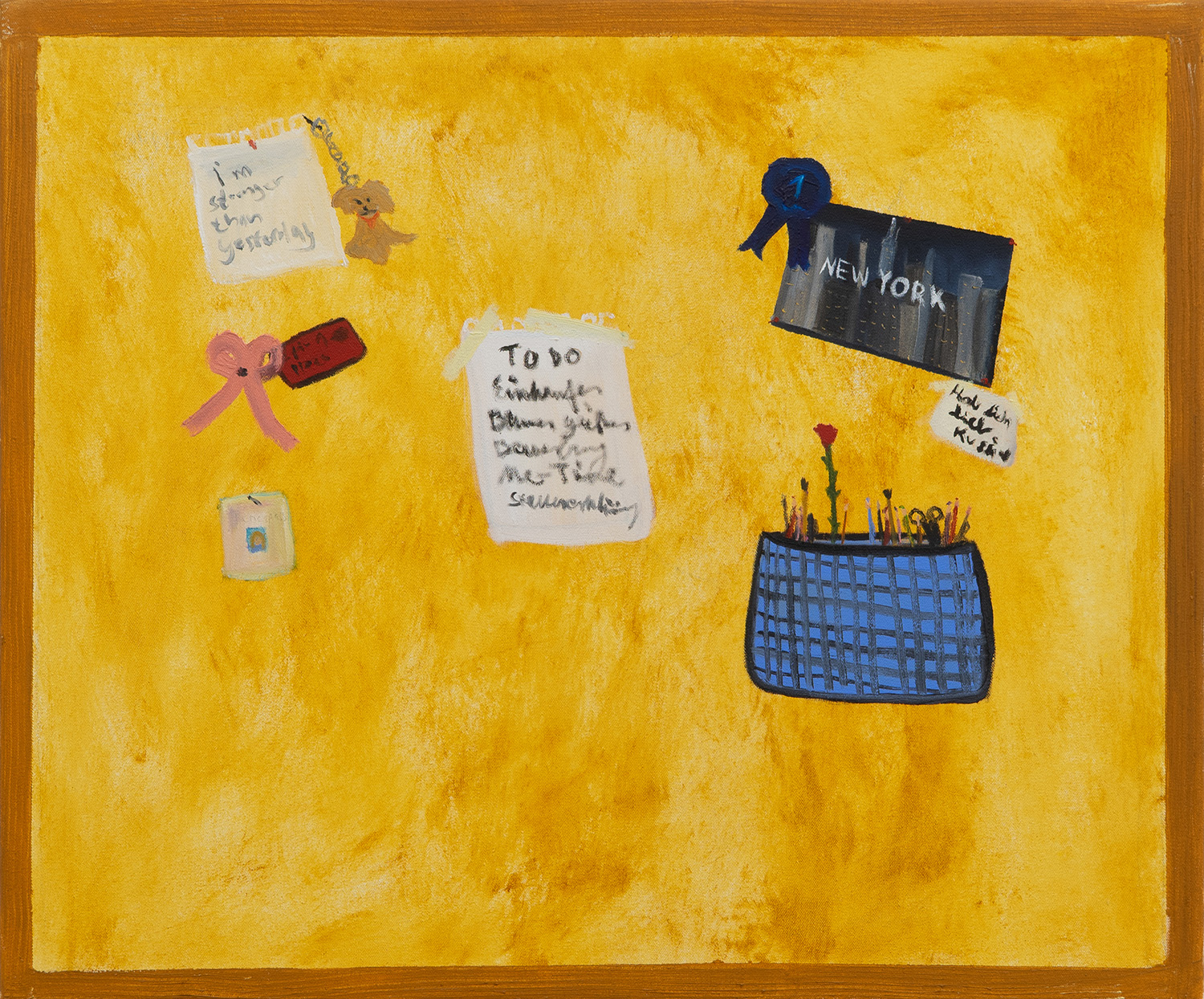 Stronger than yesterday, Oil on Canvas, 50 x 60 cm, 2025