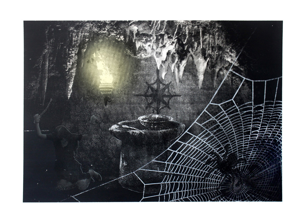 Lolth, photo serigraphy, April 2012, 22" x 30