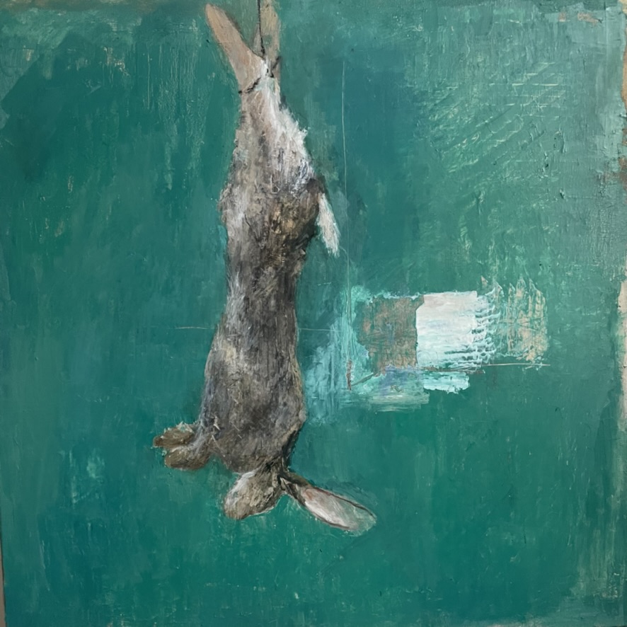 Ax II oil on canvas 24" x 24"