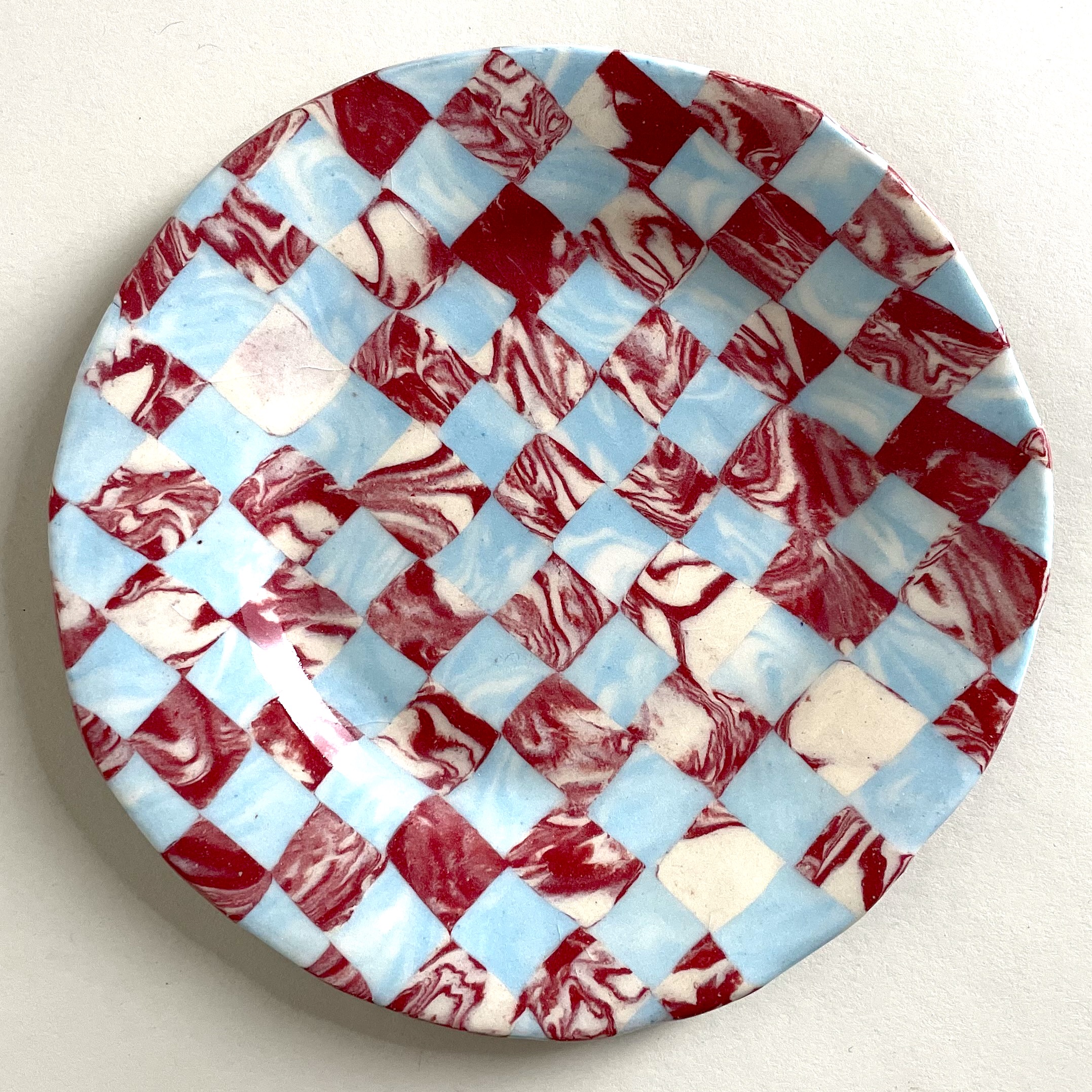 Small Marbled Plate [$55]