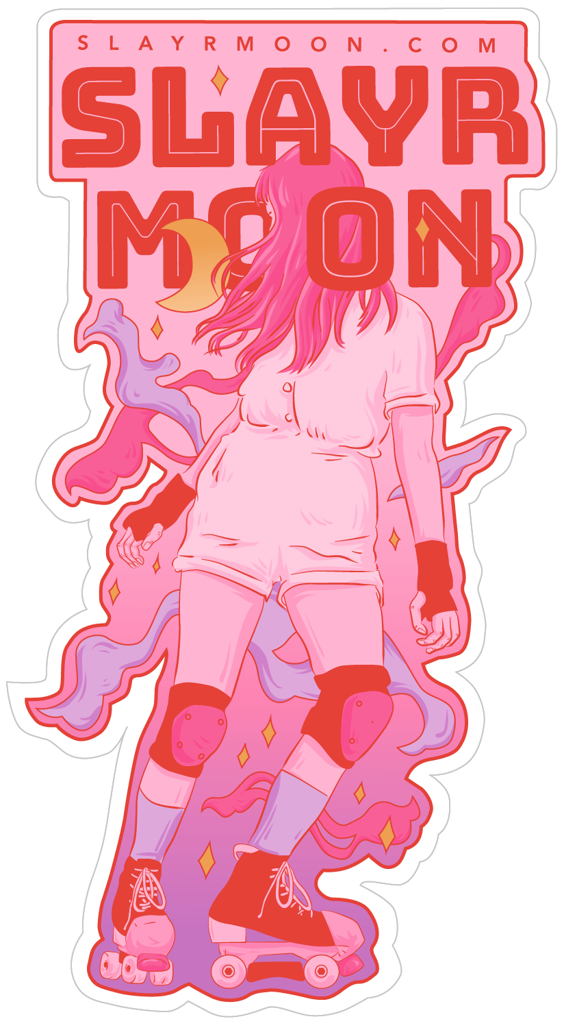 SLAYRMOON STICKER $5