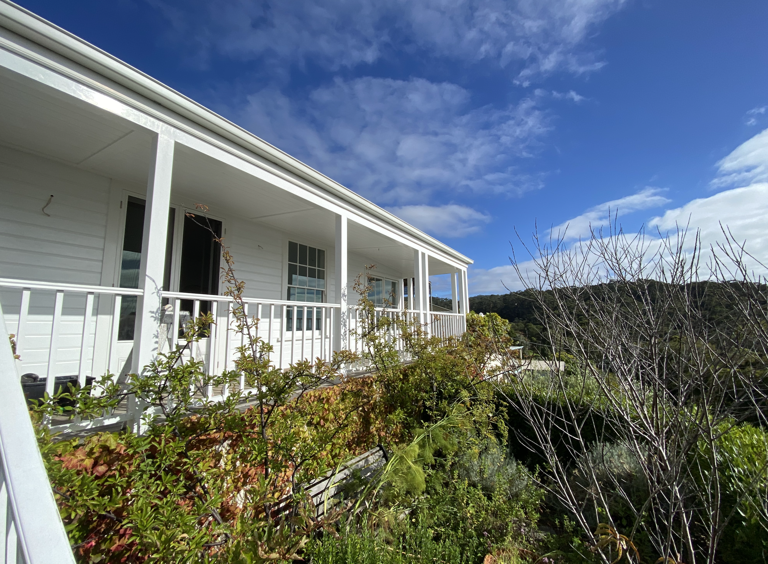 Exterior painting and repairs.