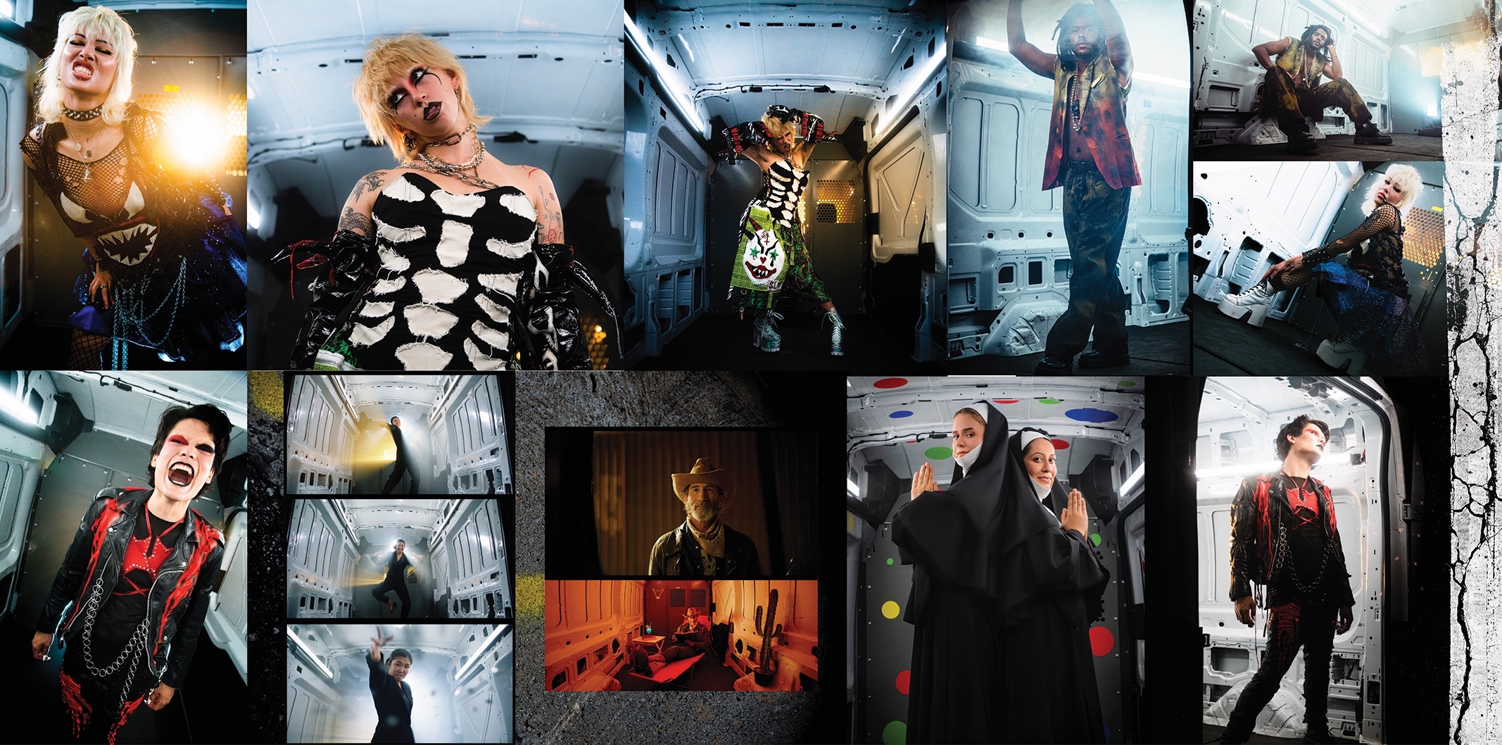 "Rollin Up" a Fashionstory Editorial Photo Series by J.W. Higey