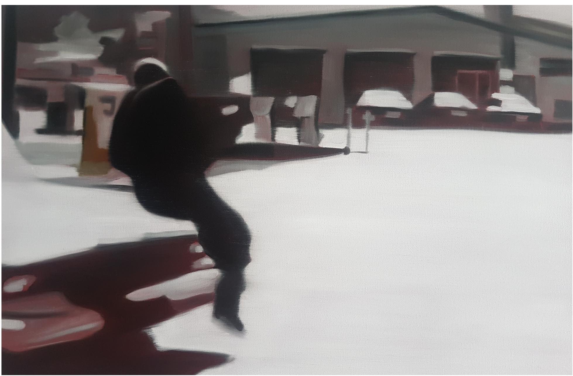 Death Proof 201960 x 40cm, Öl auf Leinwand