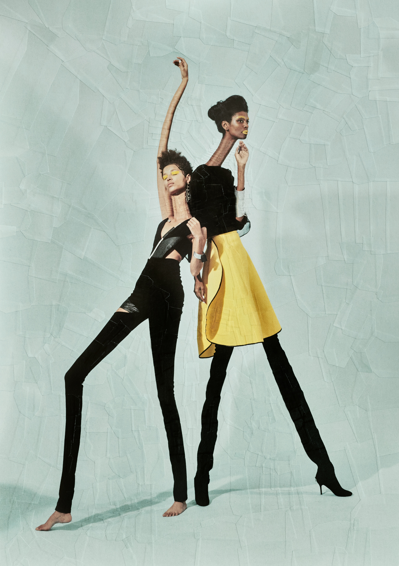 With Tatu Garcia for REMIX Magazine, 2015, 11.6 x 16.5 inches