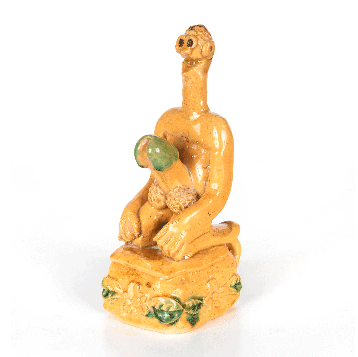 Erection, 1990sGlazed ceramic stonewareHeight 20cm