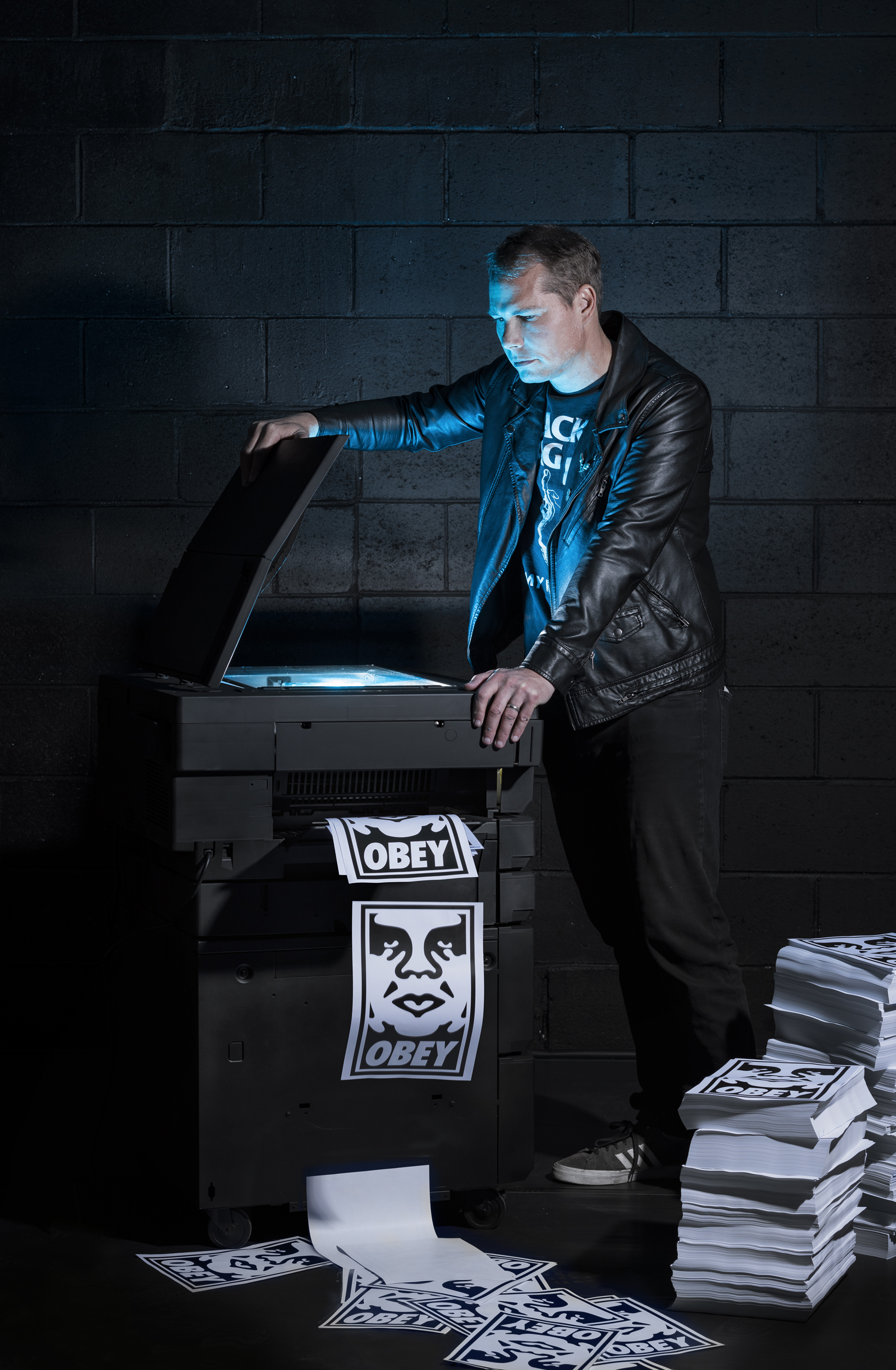 Shepard Fairey for T-world / AMBUSH