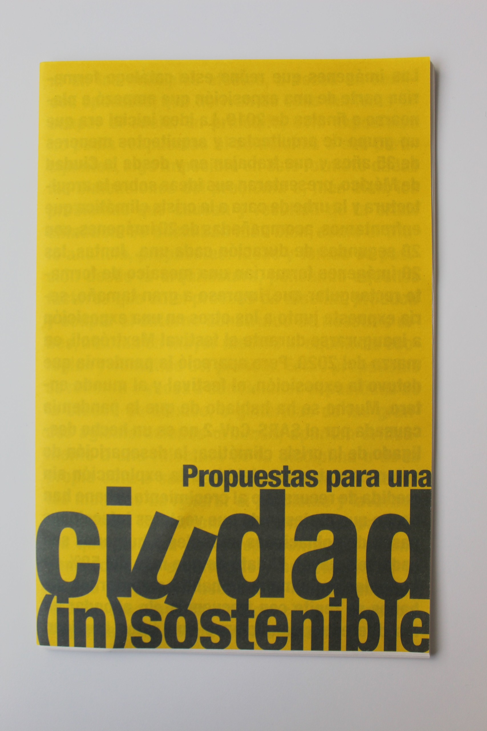 Participación en Propuestas para una ciudad (in)sostenible, publicado por Arquine