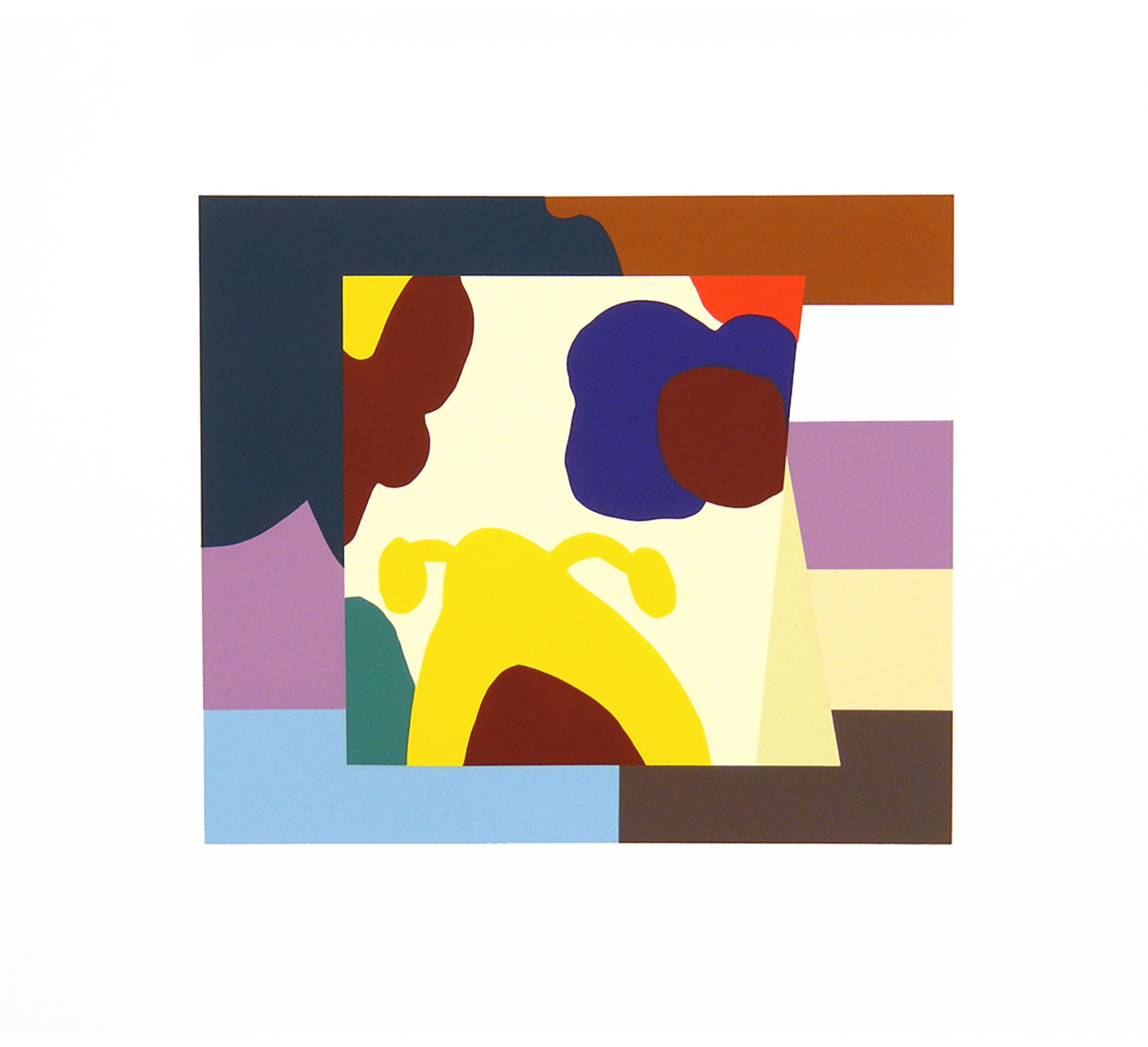 Gloom, 21.5" x 19.5", Silkscreen on Paper