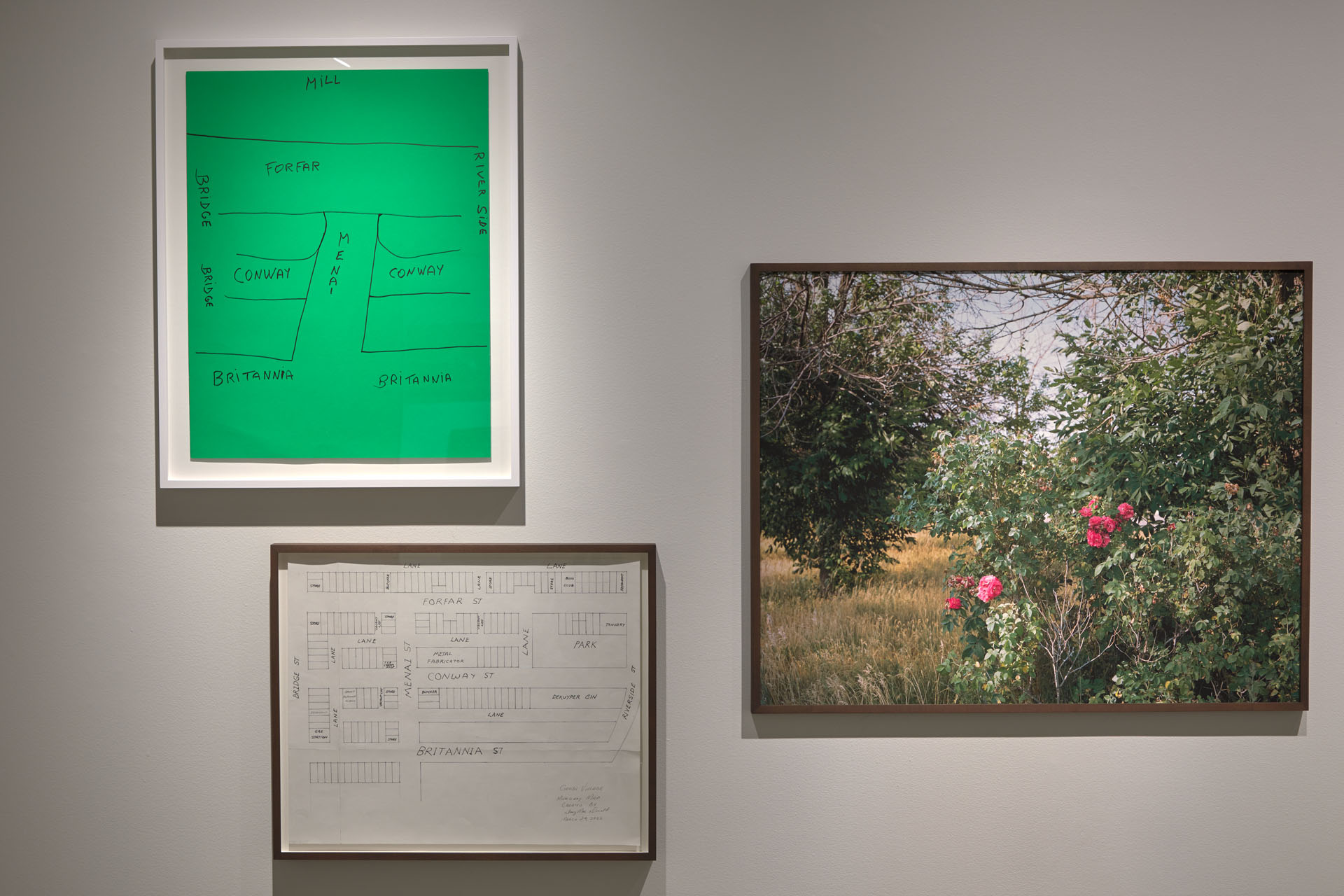 Installation View, vue d'installation, Occurrence | Espace d'art et d'essai contemporains, Montreal, 2023