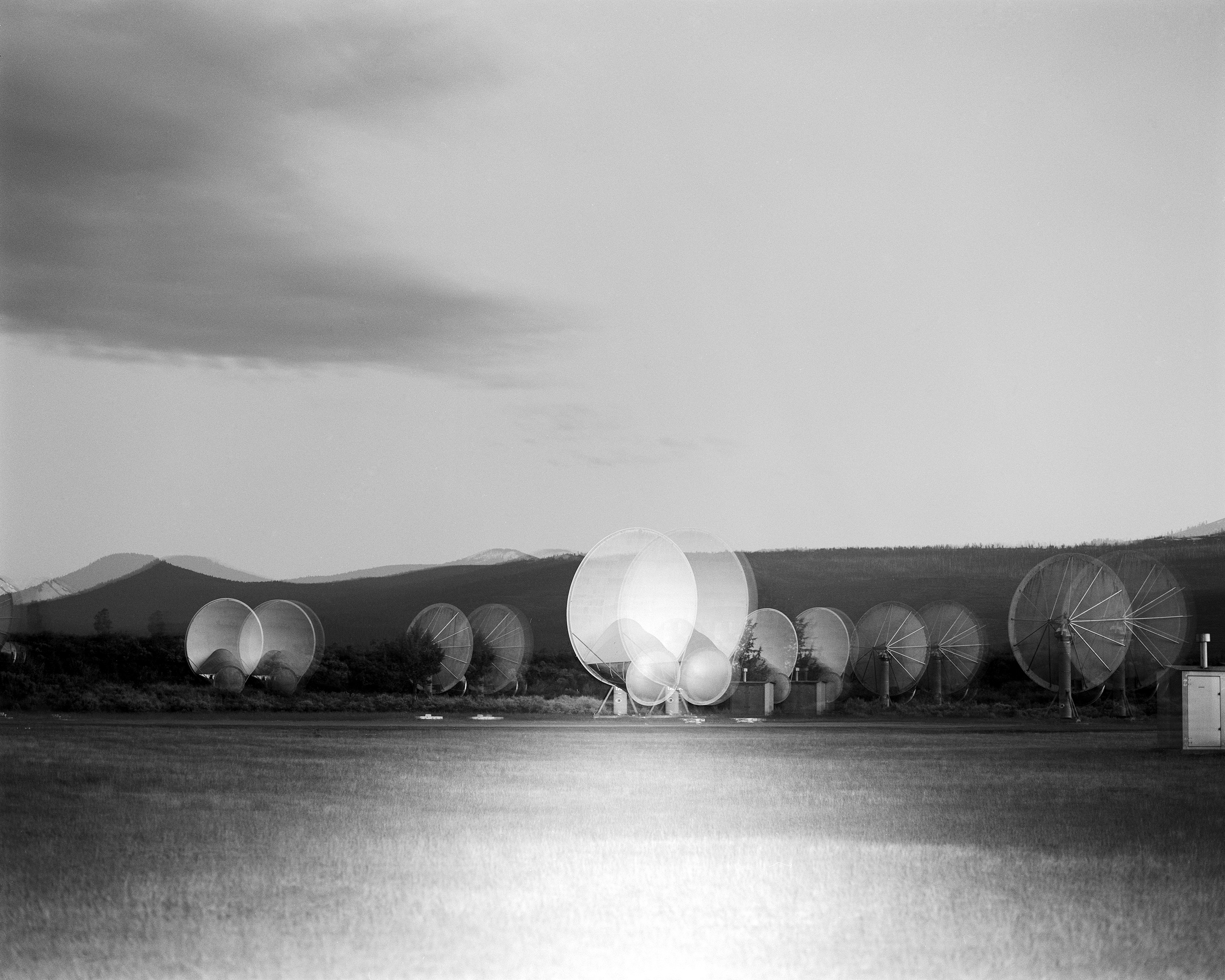 Field Vibration, handmade gelatin silver print, 2024