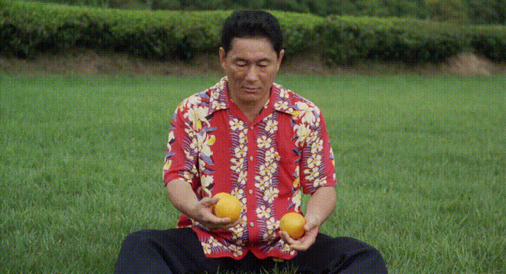 TAKESHI KITANO in her house in...
