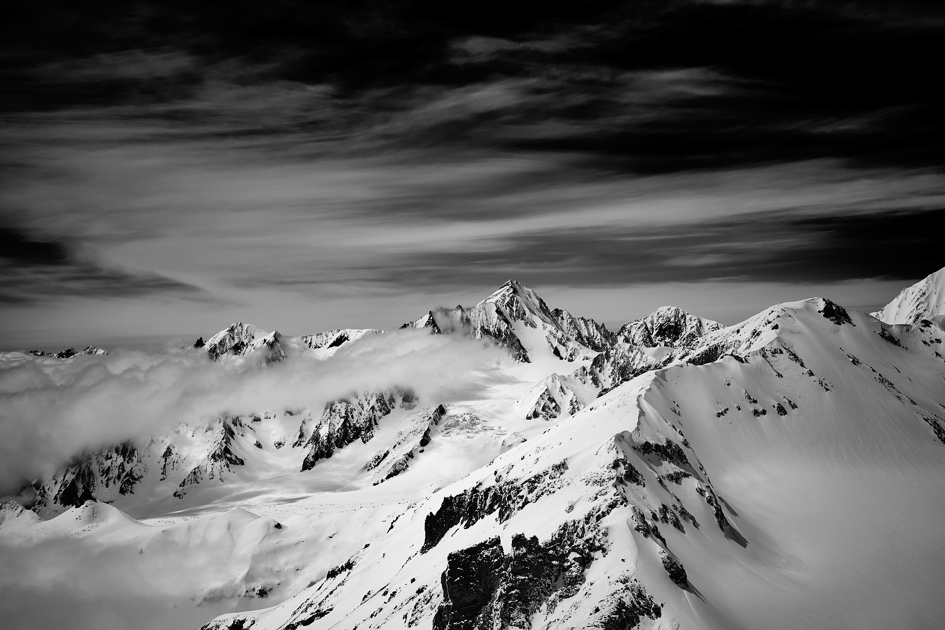 View over the Caucasus