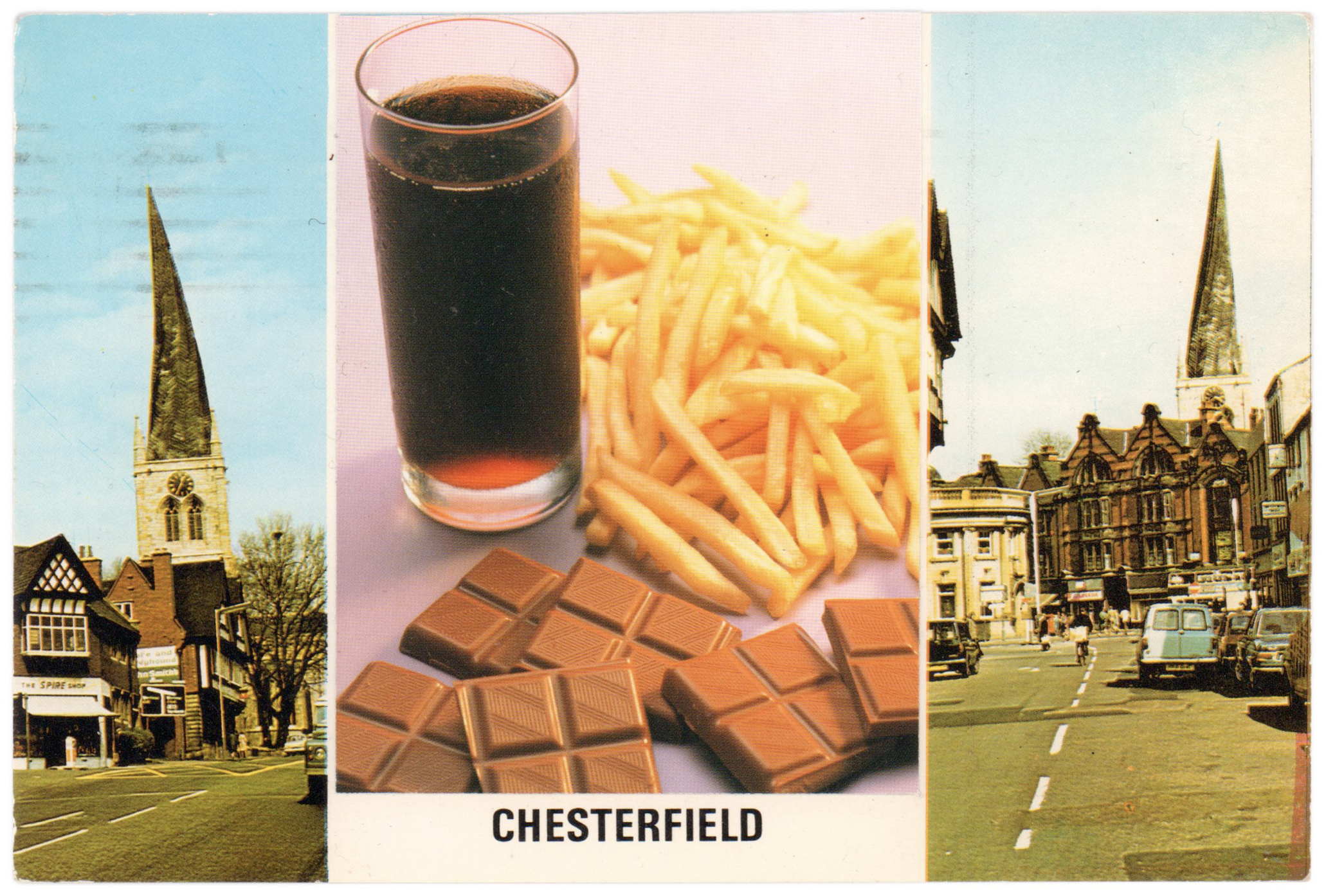 Chesterfield, 2017, collage, 13.5 x 8.5 cm