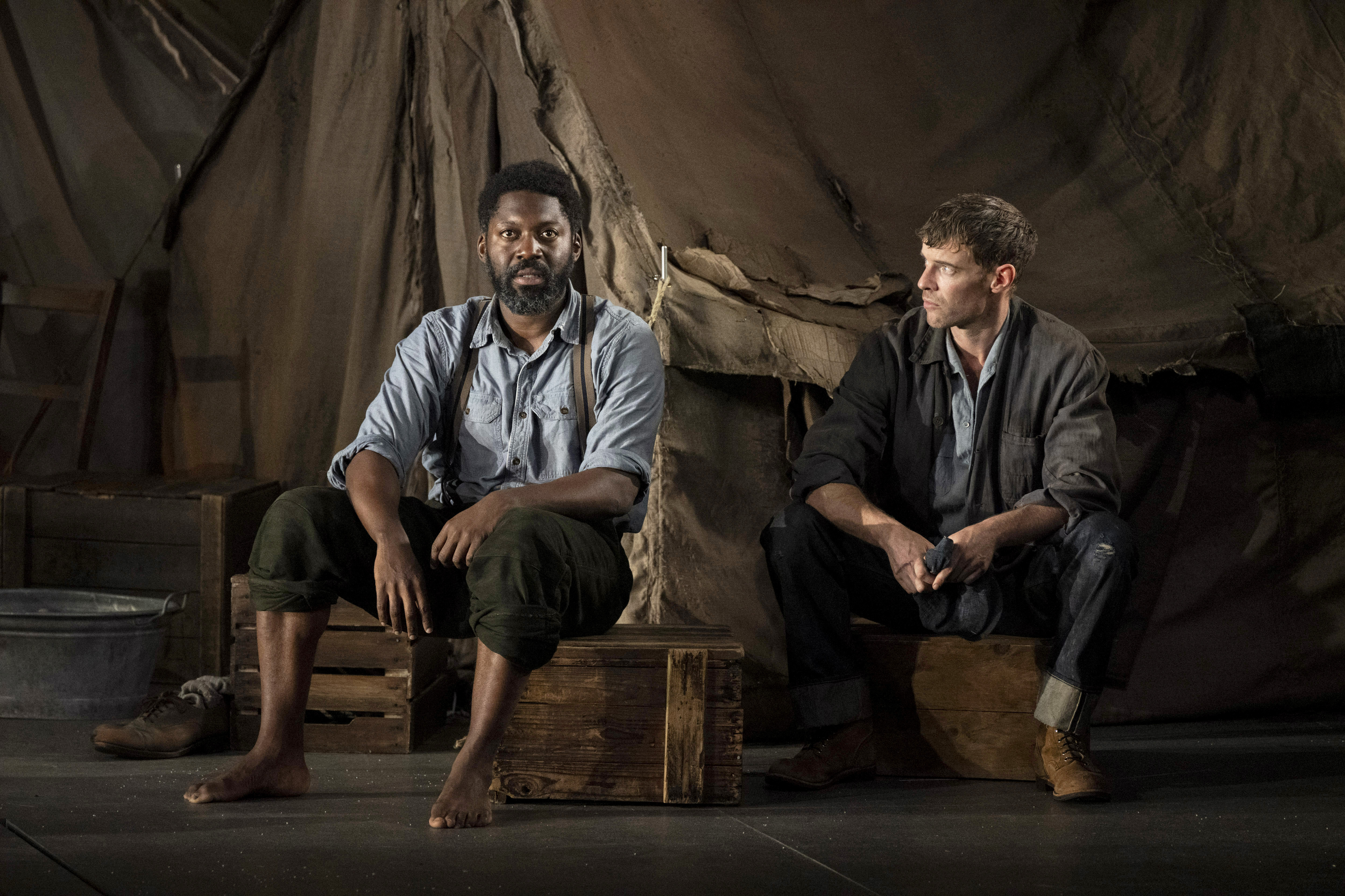 The Grapes of Wrath, National Theatre, 2024, photograph by Richard Hubert Smith