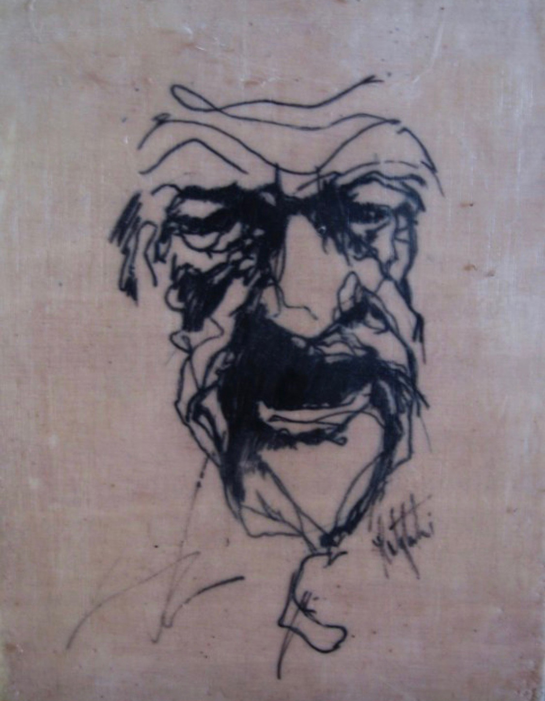  A: Kenneth Burke, philosopher, La Jolla, Ca.: 14” x 10” 