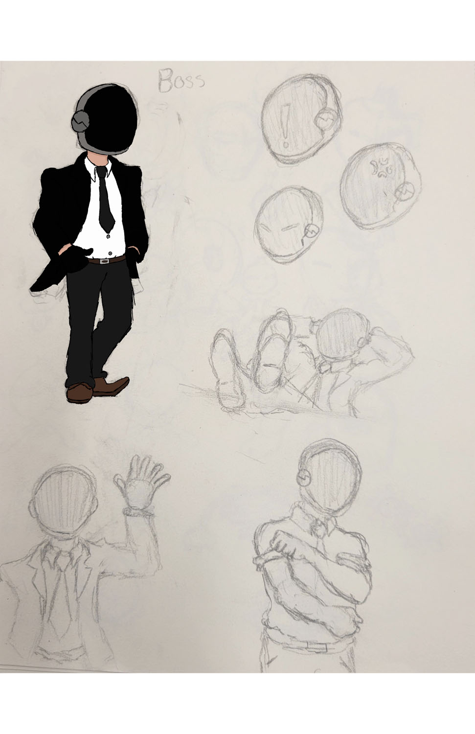 Boss Character SheetDigital Illustration, 2022