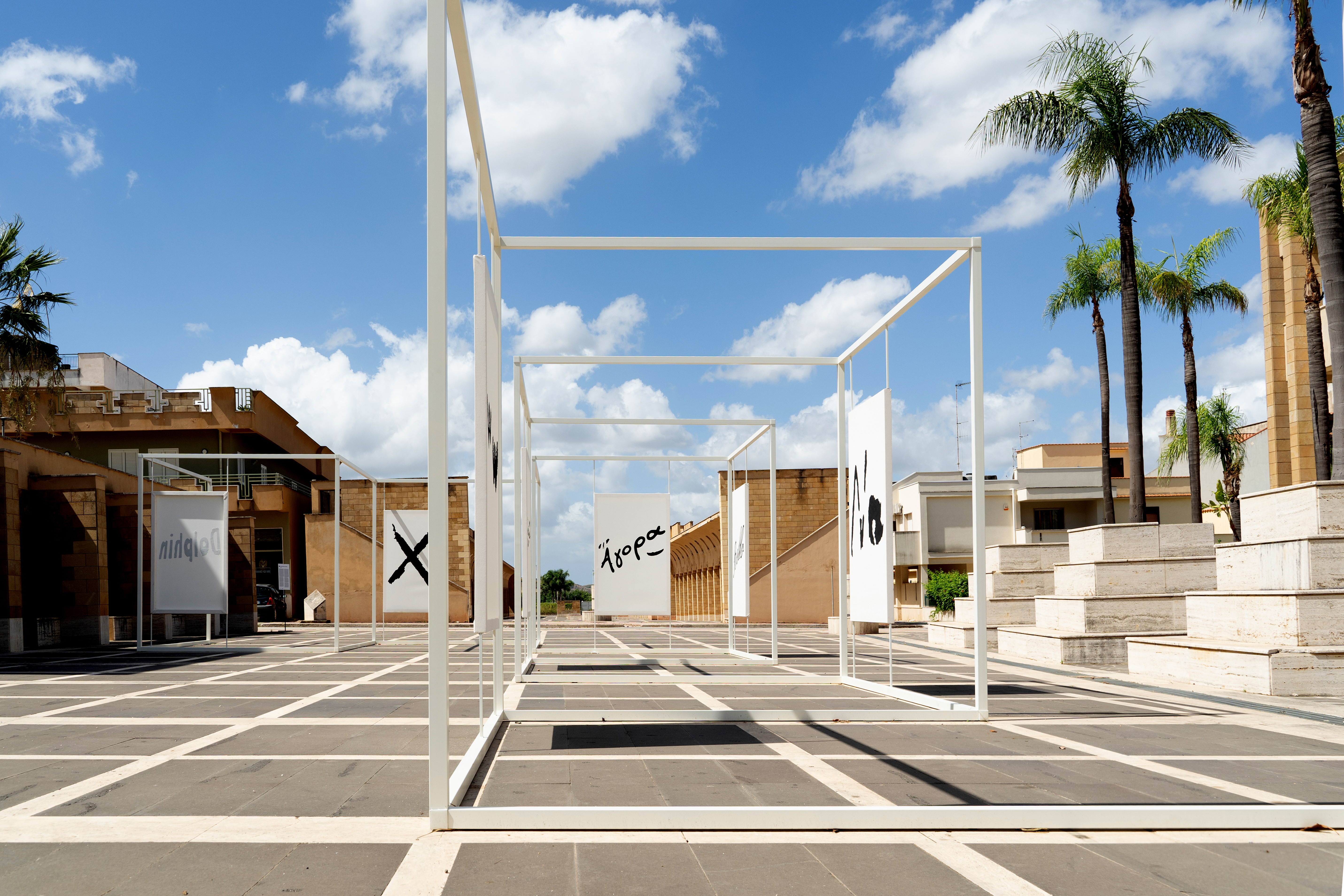 Agora - Gibellina Images x Triennale Milano (public installation with Anna Merci)
