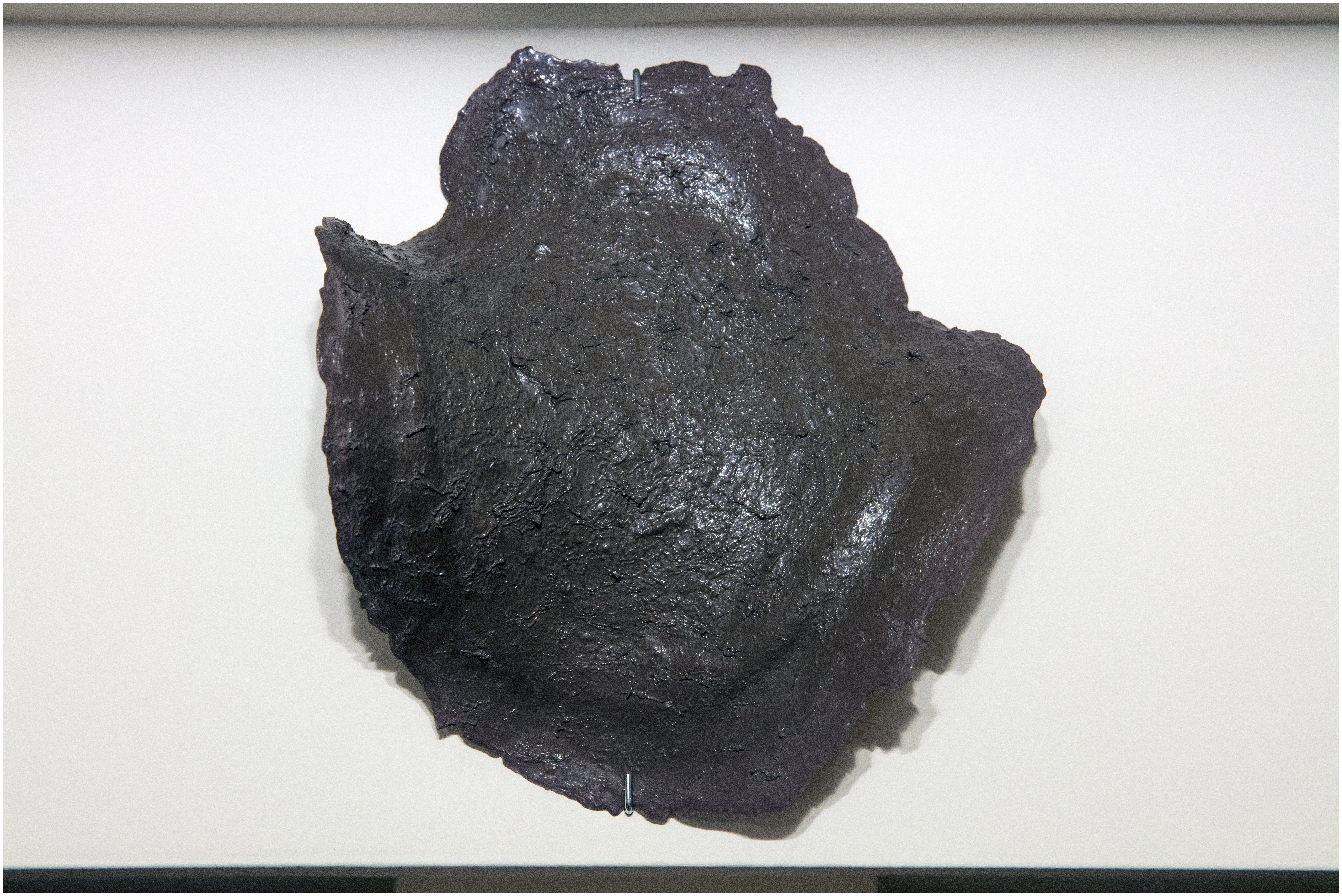 As Pretty as a Picture, 2018Photographic emulsion, square bend screw hooksEdition of 2 (unique)5.906 x 5.938 x 3.328 in.15 x 15.08 x 8.45 cm