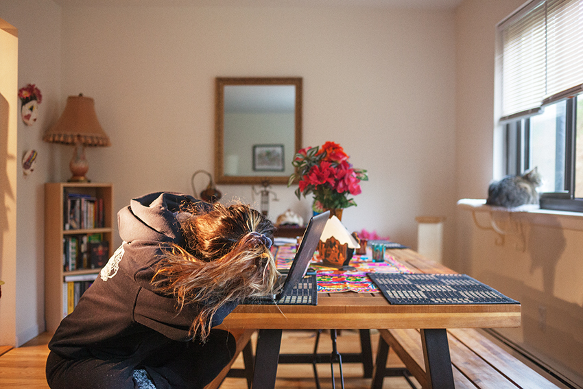 Waiting for the water to come back on