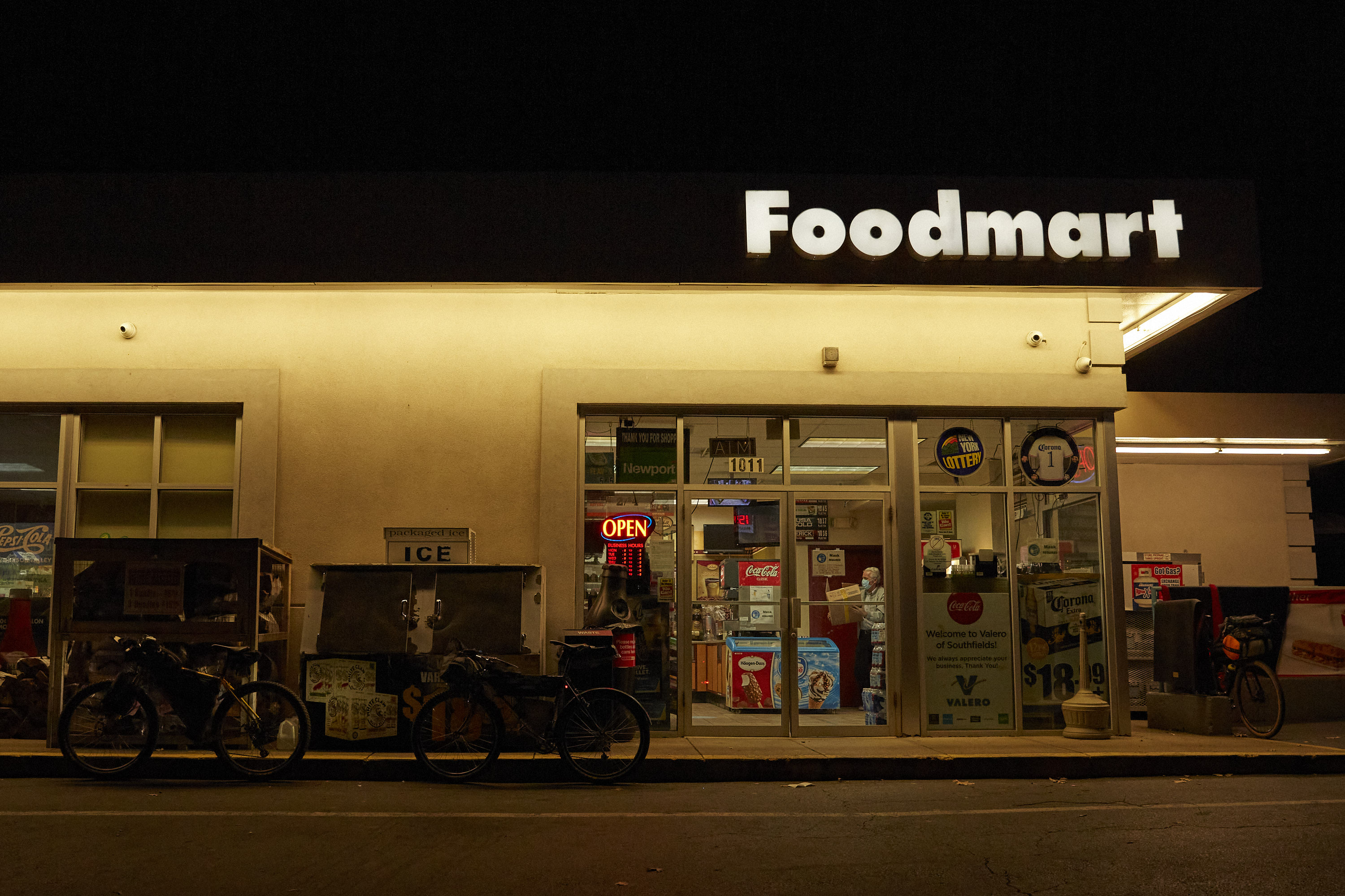 Unexpected gas station stop in Tuxedo