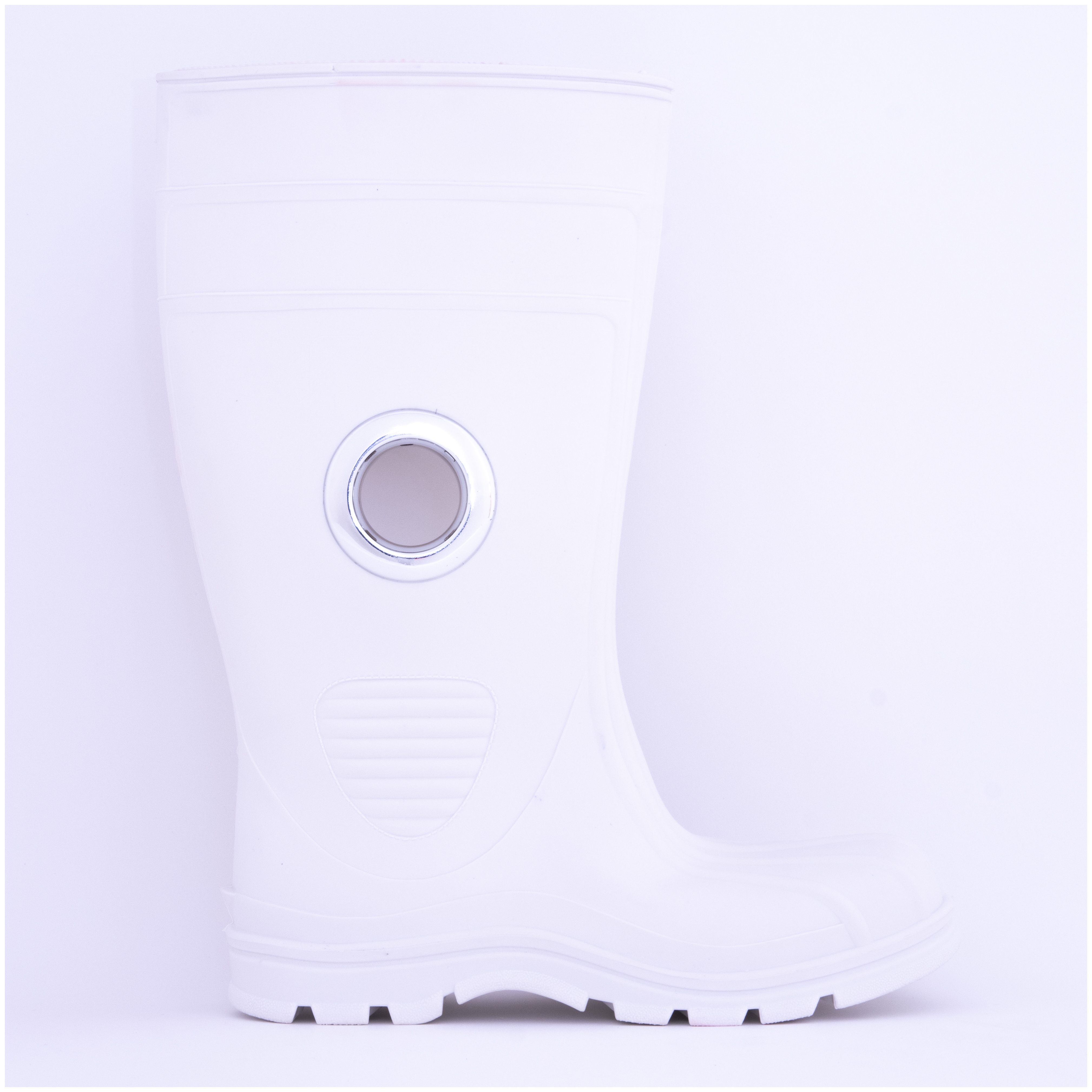 2040 Boot (White)Boots with grommets,hand engraved under soleOpen edition