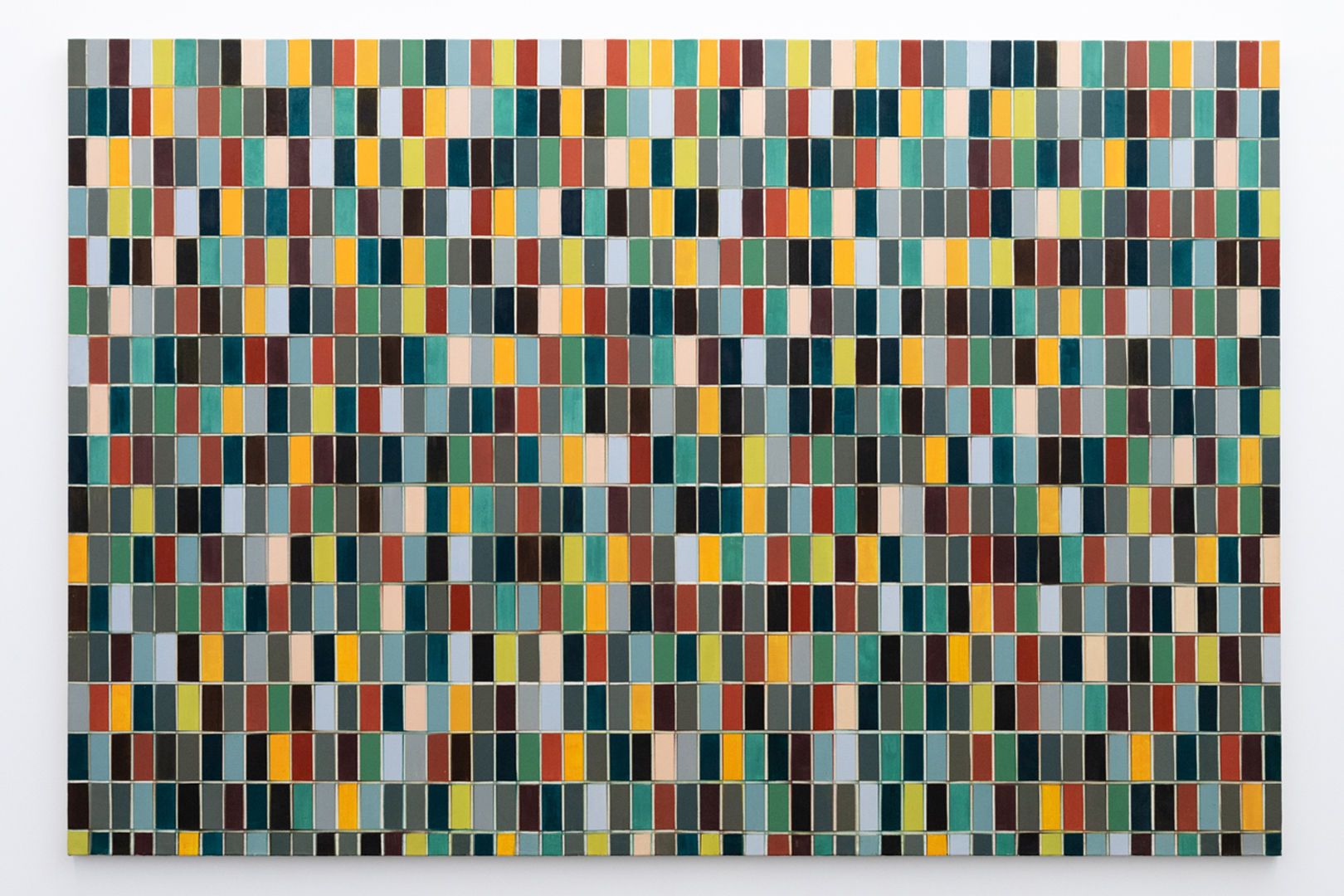 John Young, Sanctuary #2 Winter, 1991, Oil on canvas, 183 x 274cm