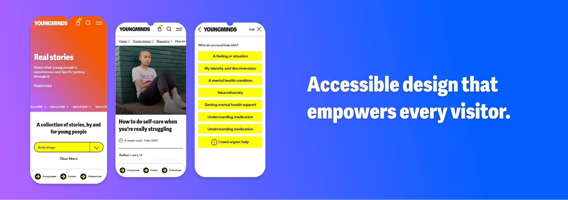 Accessible design that empowers every visitor