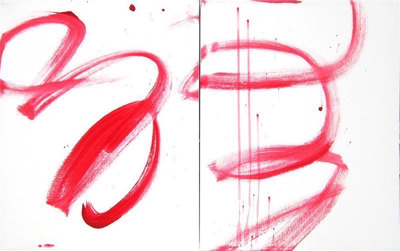 Yippee  2013acrylic/canvas  20x32”