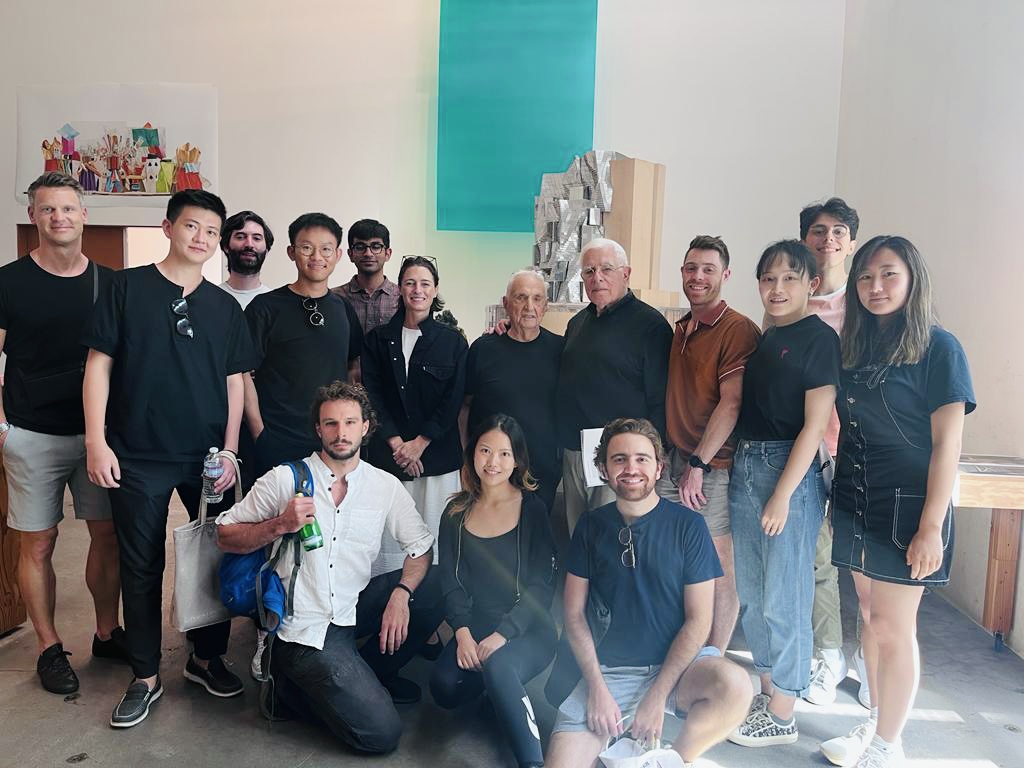 Peter Eisenman + Frank Gehry Design Studio, Yale School of Architecture, 2022 Fall