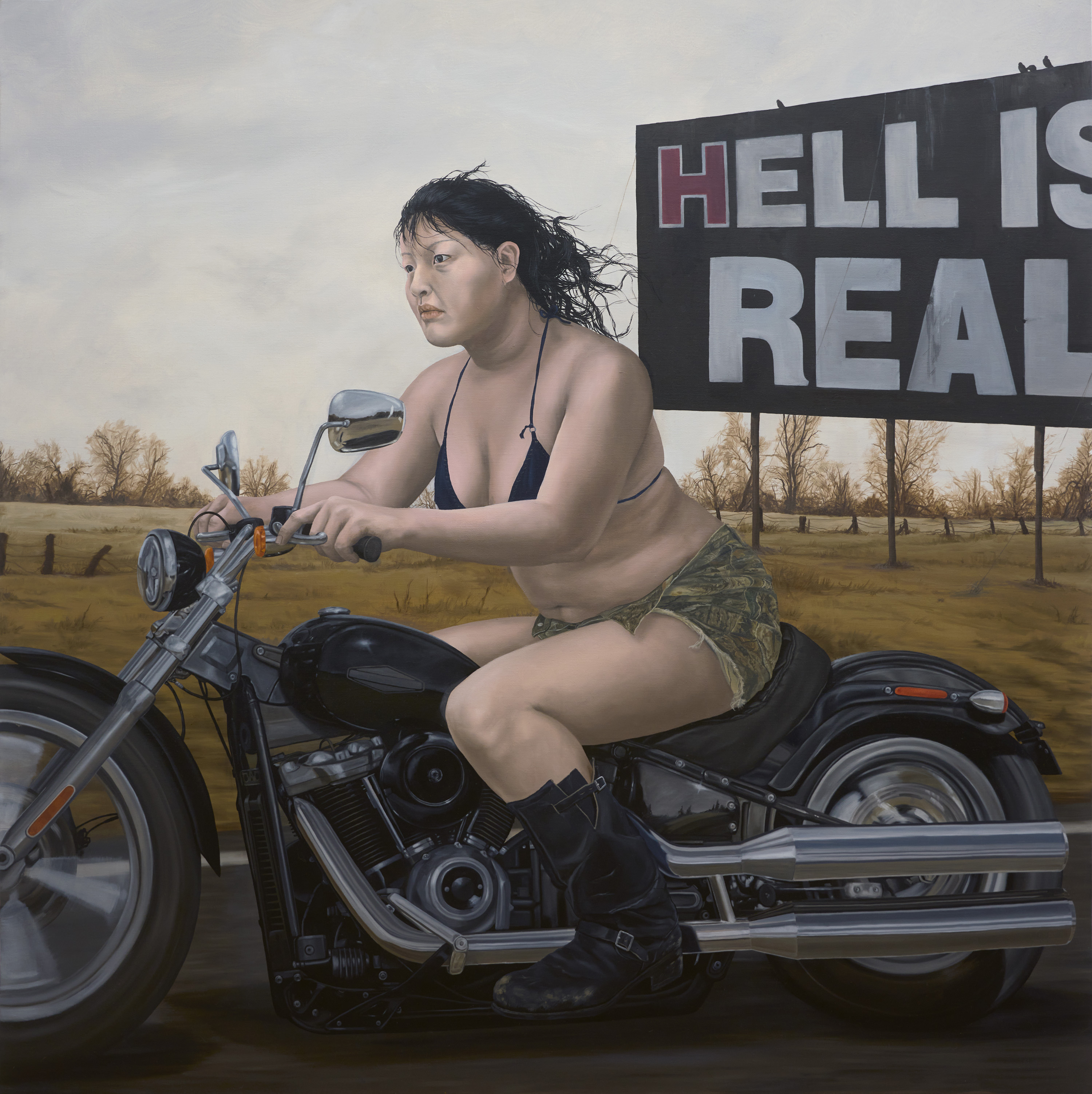 I-71, oil on canvas, 60x60"