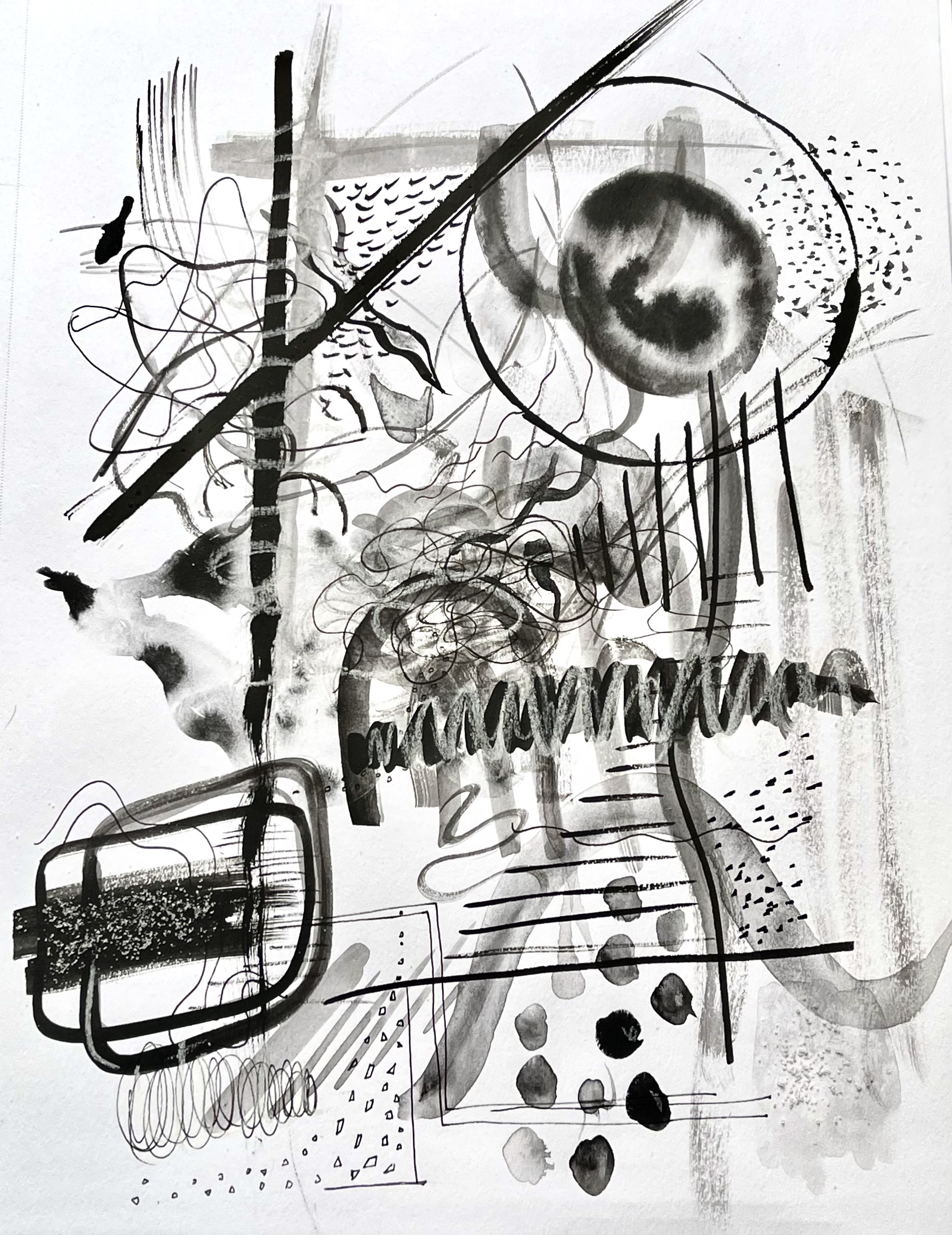 Montserrat Olvera, Automatic Drawing, 2021