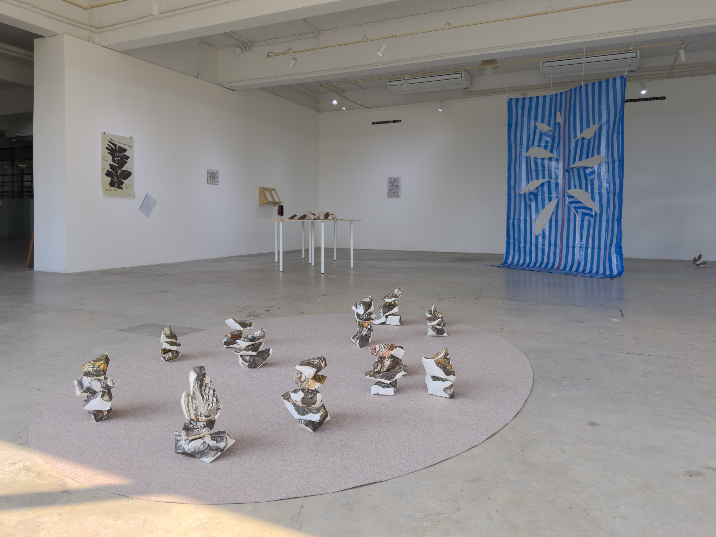 Where Time Stretches, Stones Flow Shu Yu Liu Solo Exhibition_2025