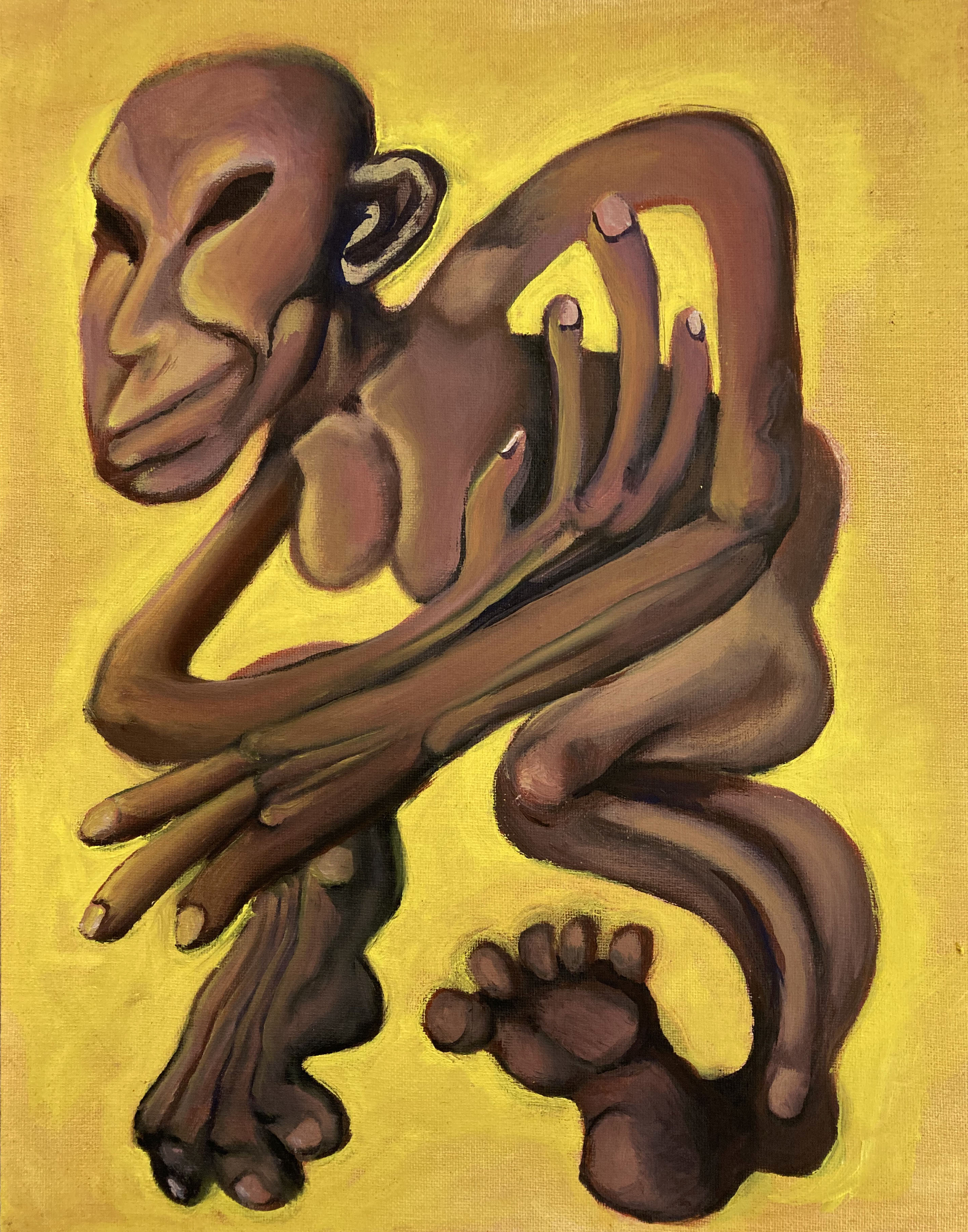 Alternative Figure Study, Oil, 2021