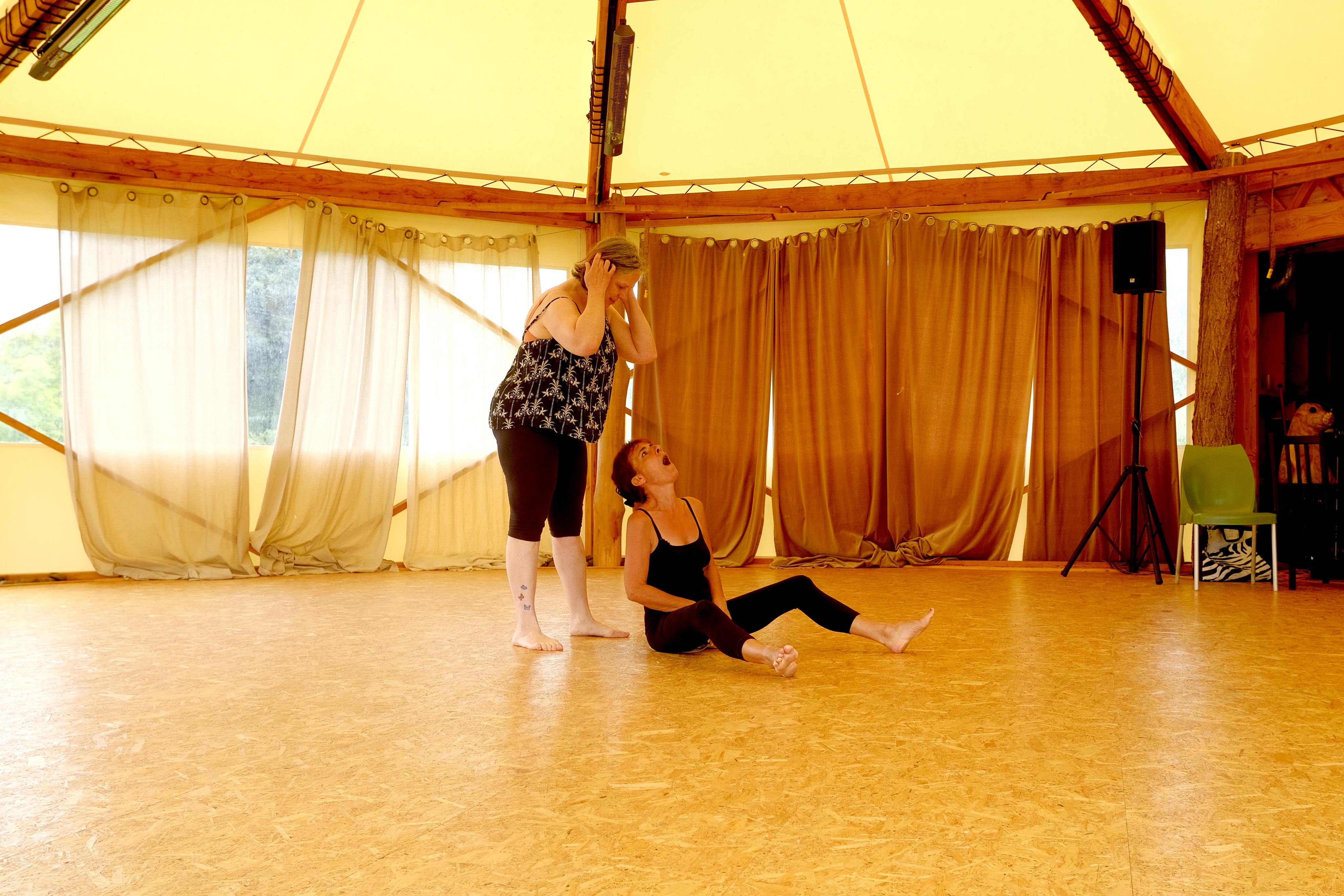 Représentation du stage théâtre de l'été en résidentiel