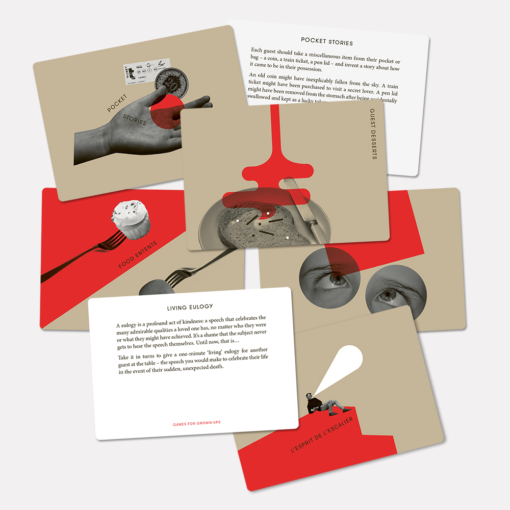 Illustration + Design Games for Grown ups