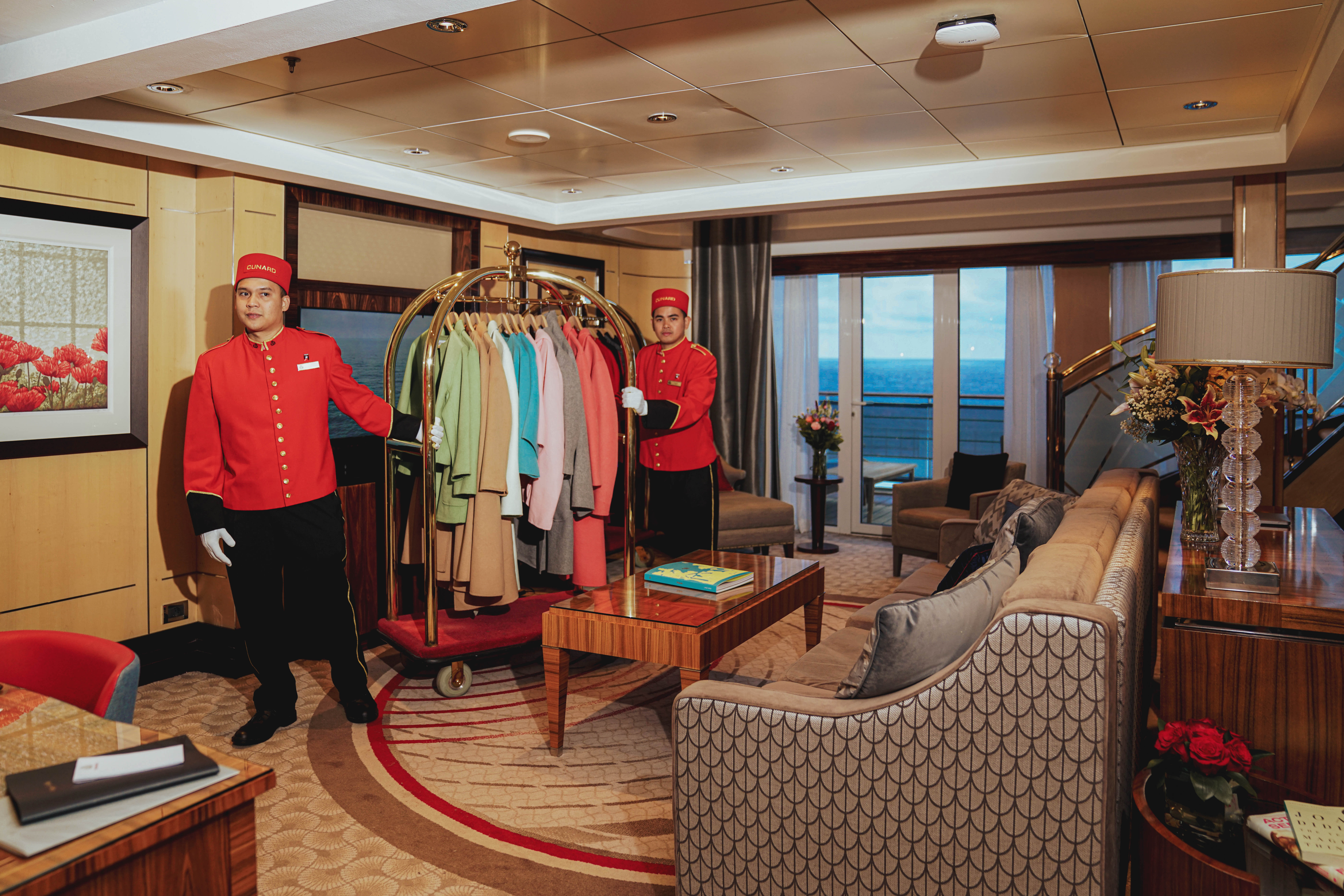 Wolk Morais for American Vogue, aboard Queen Mary 2